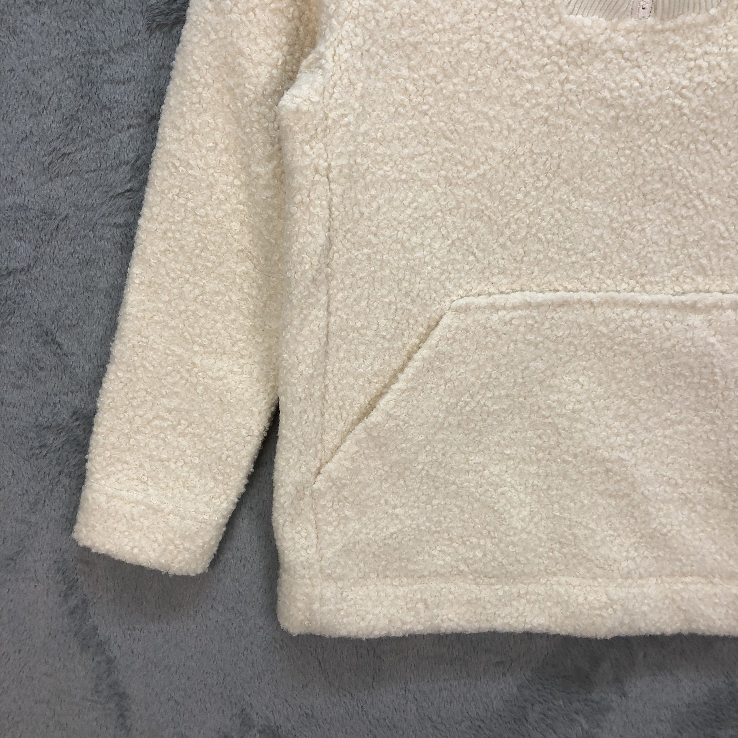 Lands' End Lands End Turtle Neck Half Zip Deep Pile Fleece #6122-49 Size S / US 4 / IT 40 - 4 Thumbnail