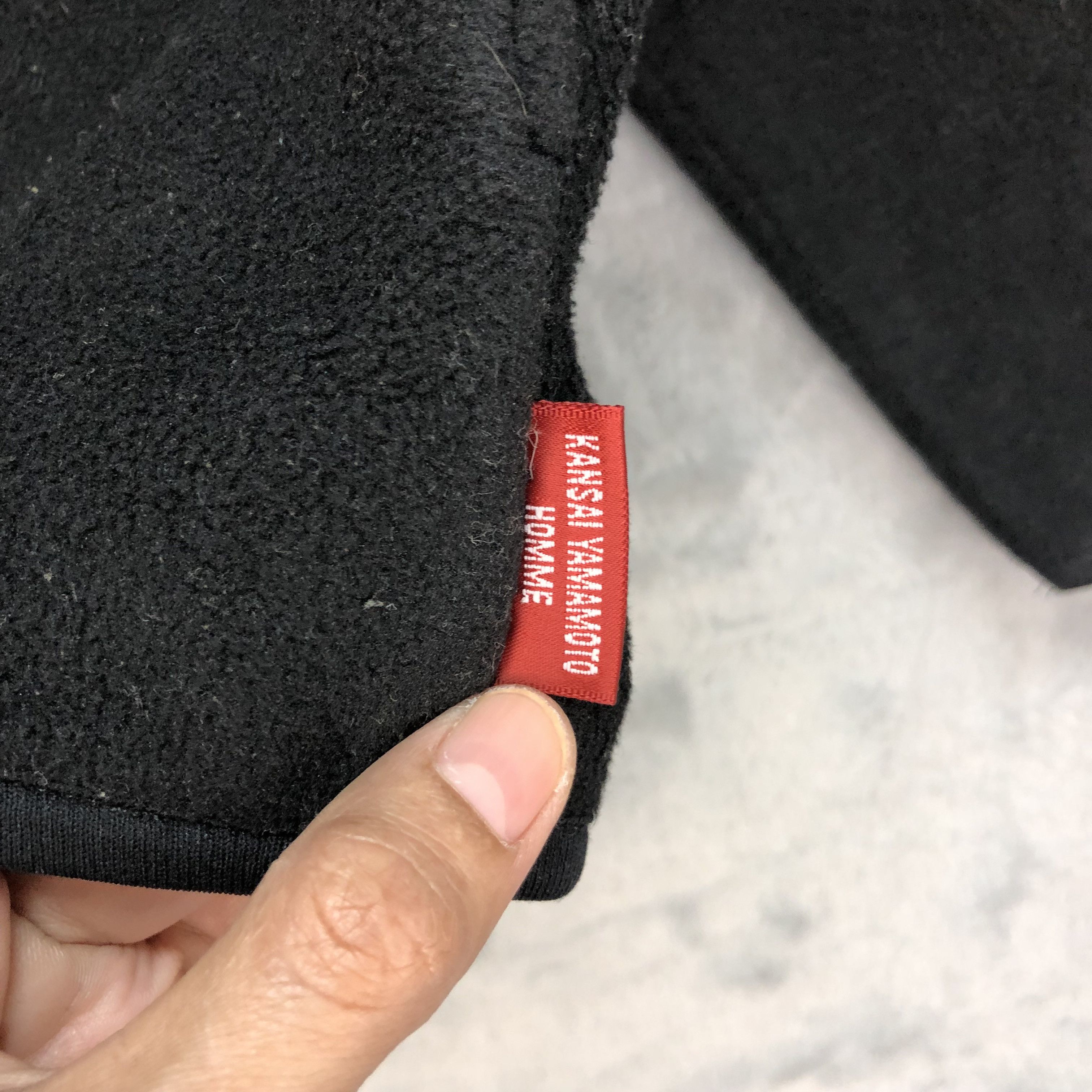 Kansai Yamamoto Kansai Yamamoto Homme Turtle Neck Half Zip Fleece #6119-49 Size US L / EU 52-54 / 3 - 7 Thumbnail