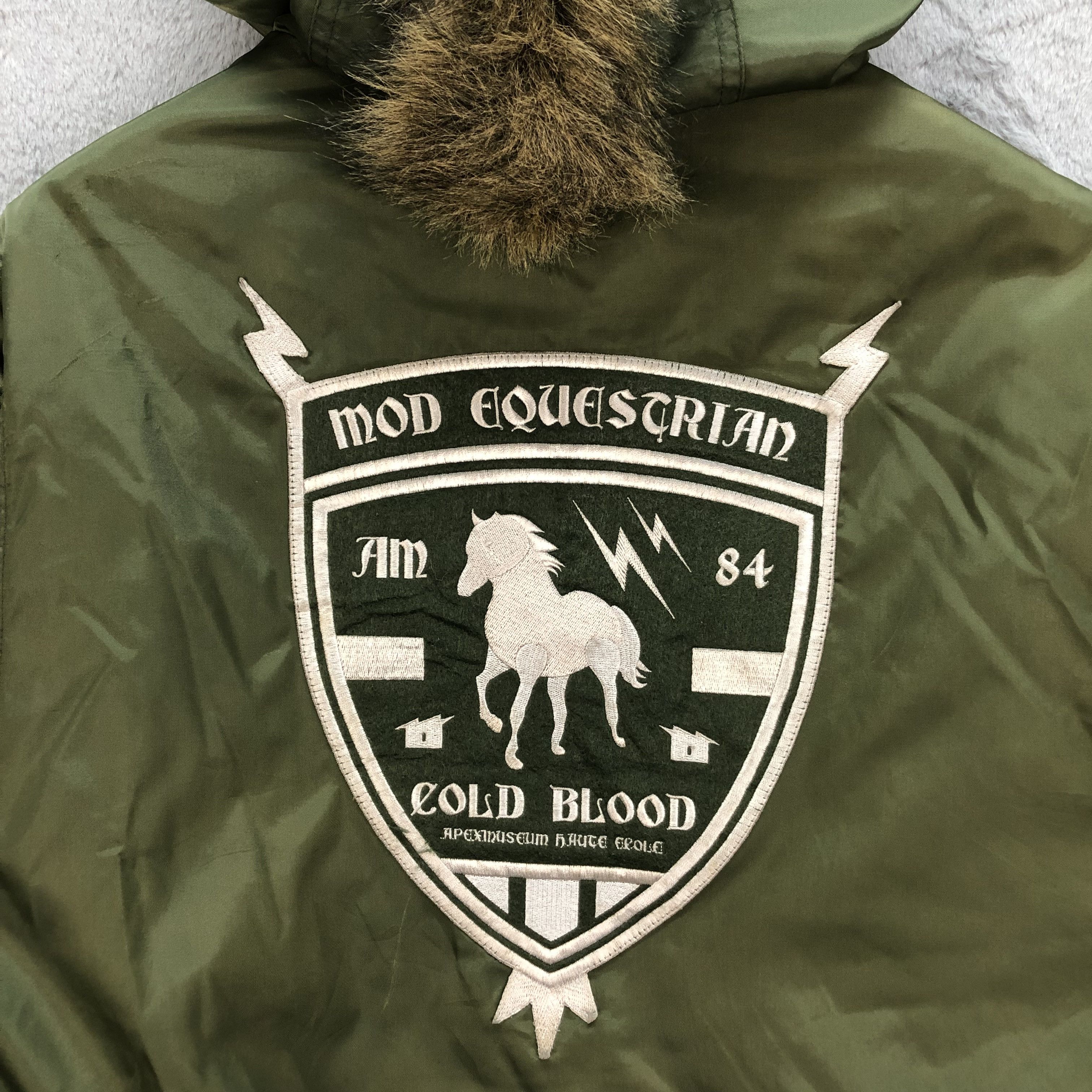 Apex Apex Museum Mod Equestrian Mohawk Hooded Jacket #6116-49 Size US M / EU 48-50 / 2 - 2 Thumbnail