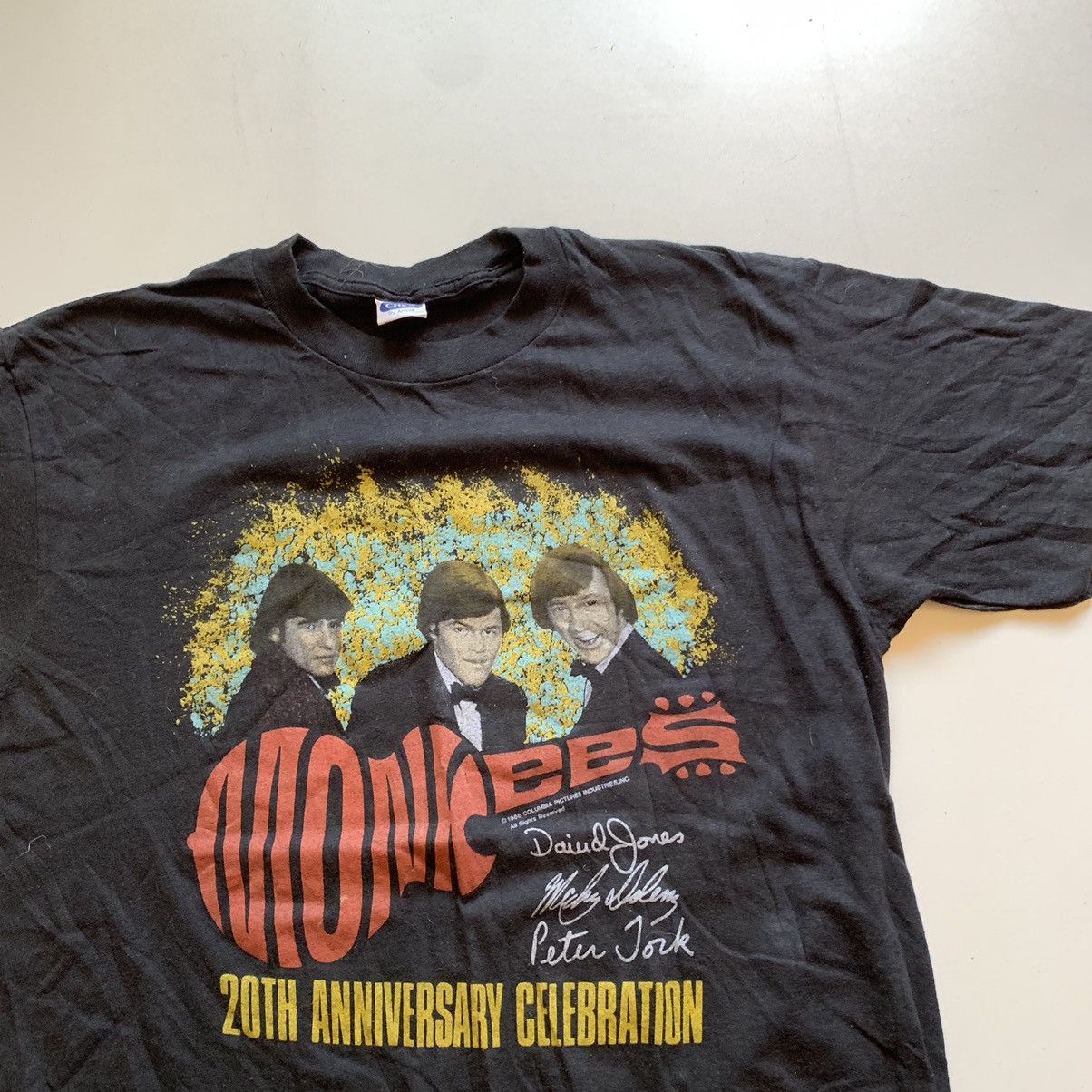 Band Tees × Vintage Vintage 1988 Monkees 20th Anniversary