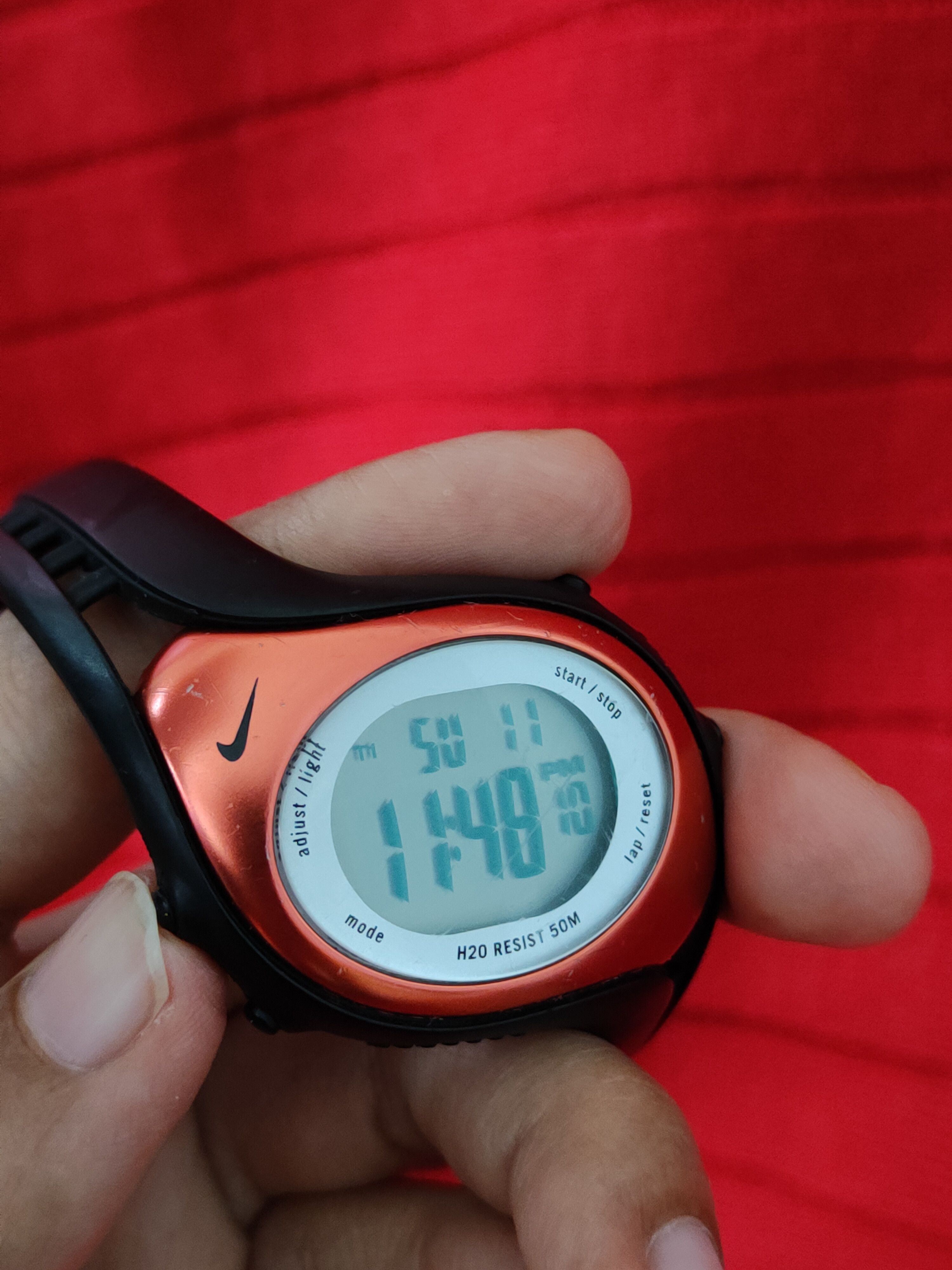 Nike DL Nike vintage Digital Sports Watch #J025s Size ONE SIZE - 17 Thumbnail