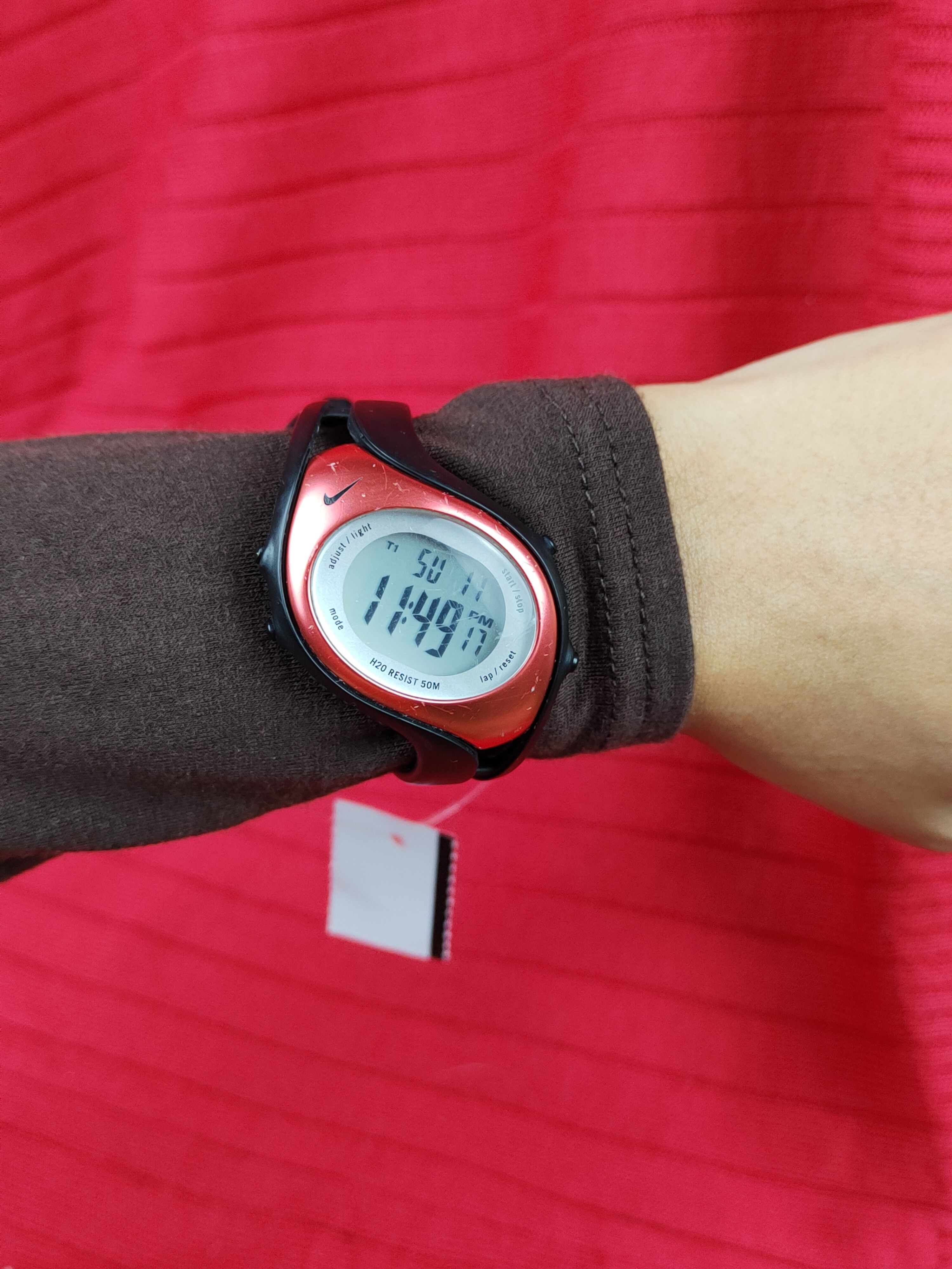 Nike DL Nike vintage Digital Sports Watch #J025s Size ONE SIZE - 18 Thumbnail