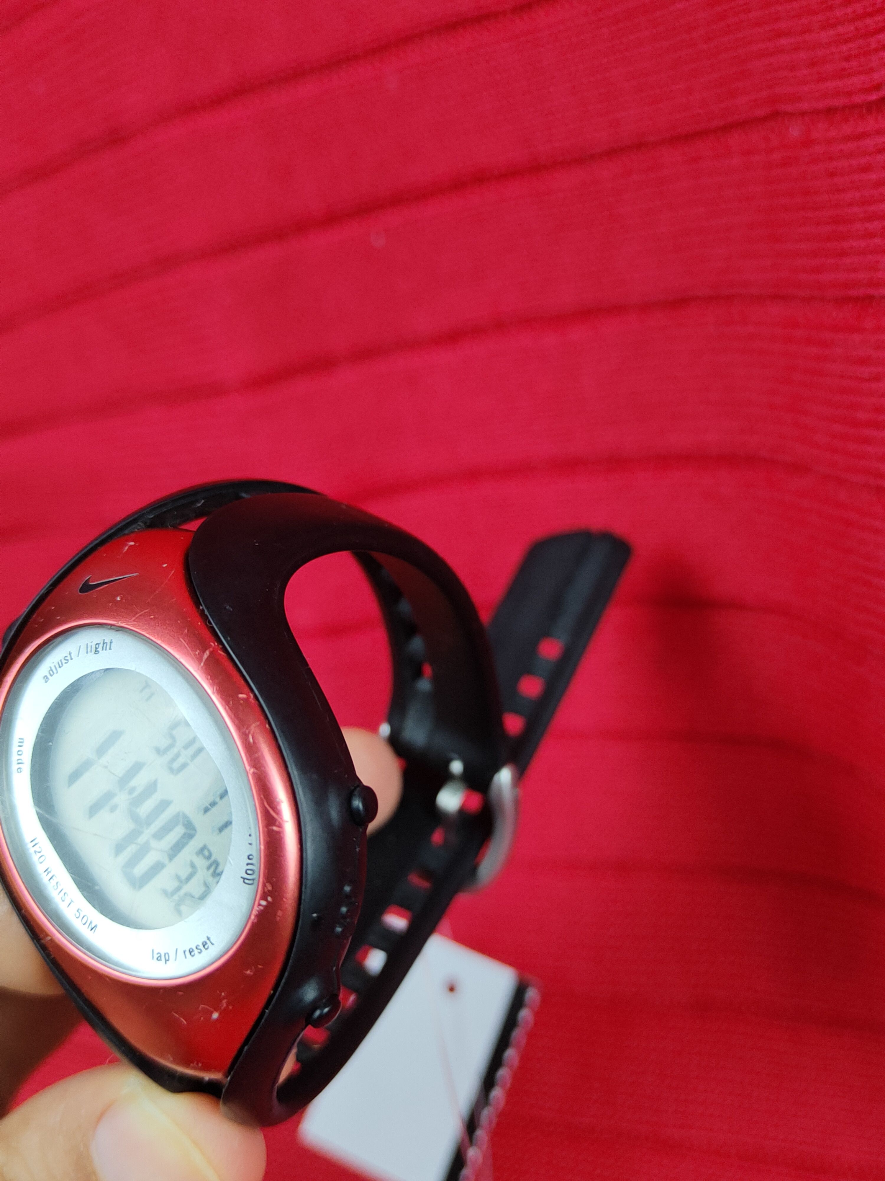 Nike DL Nike vintage Digital Sports Watch #J025s Size ONE SIZE - 3 Thumbnail