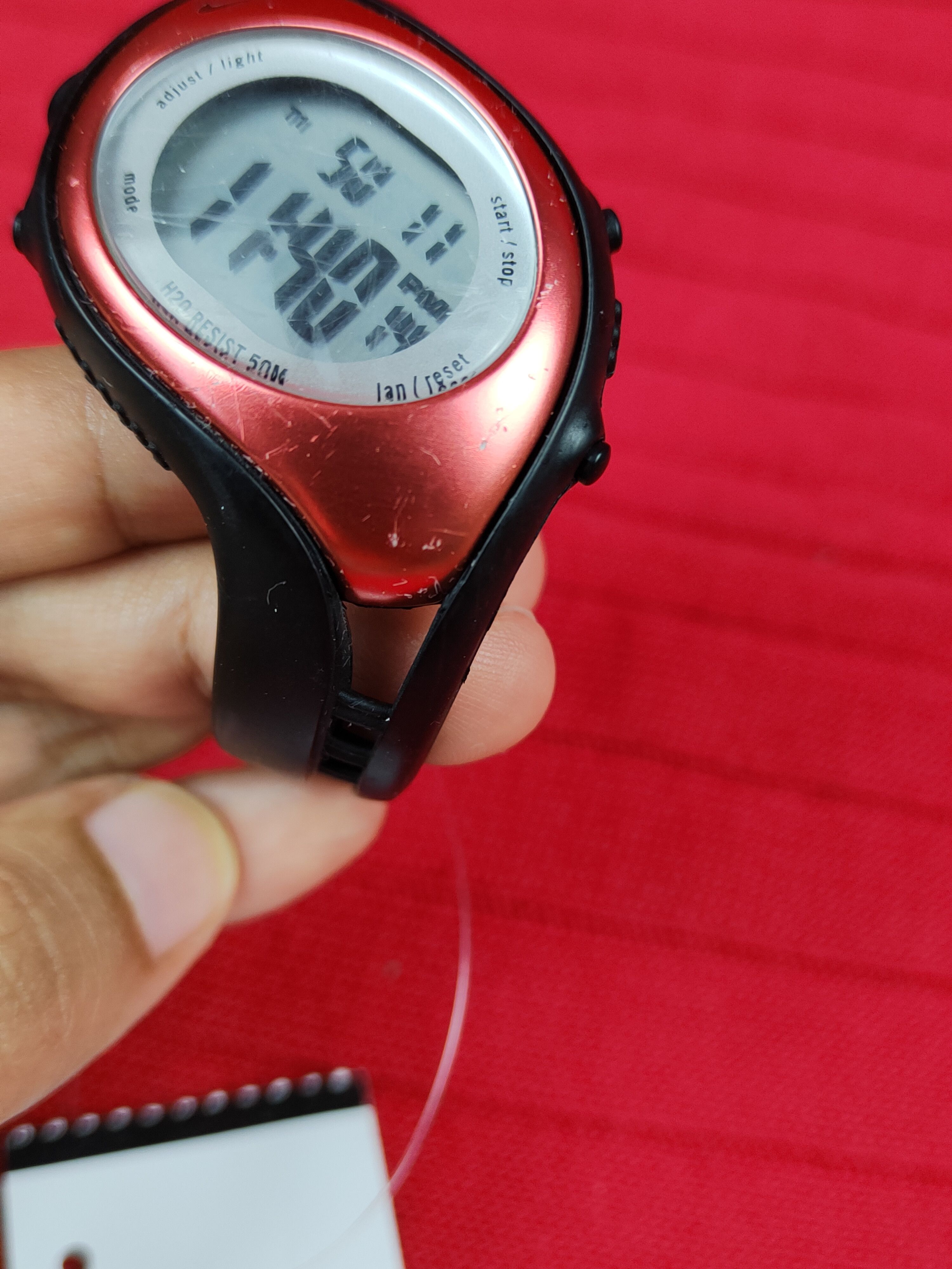 Nike DL Nike vintage Digital Sports Watch #J025s Size ONE SIZE - 2 Thumbnail