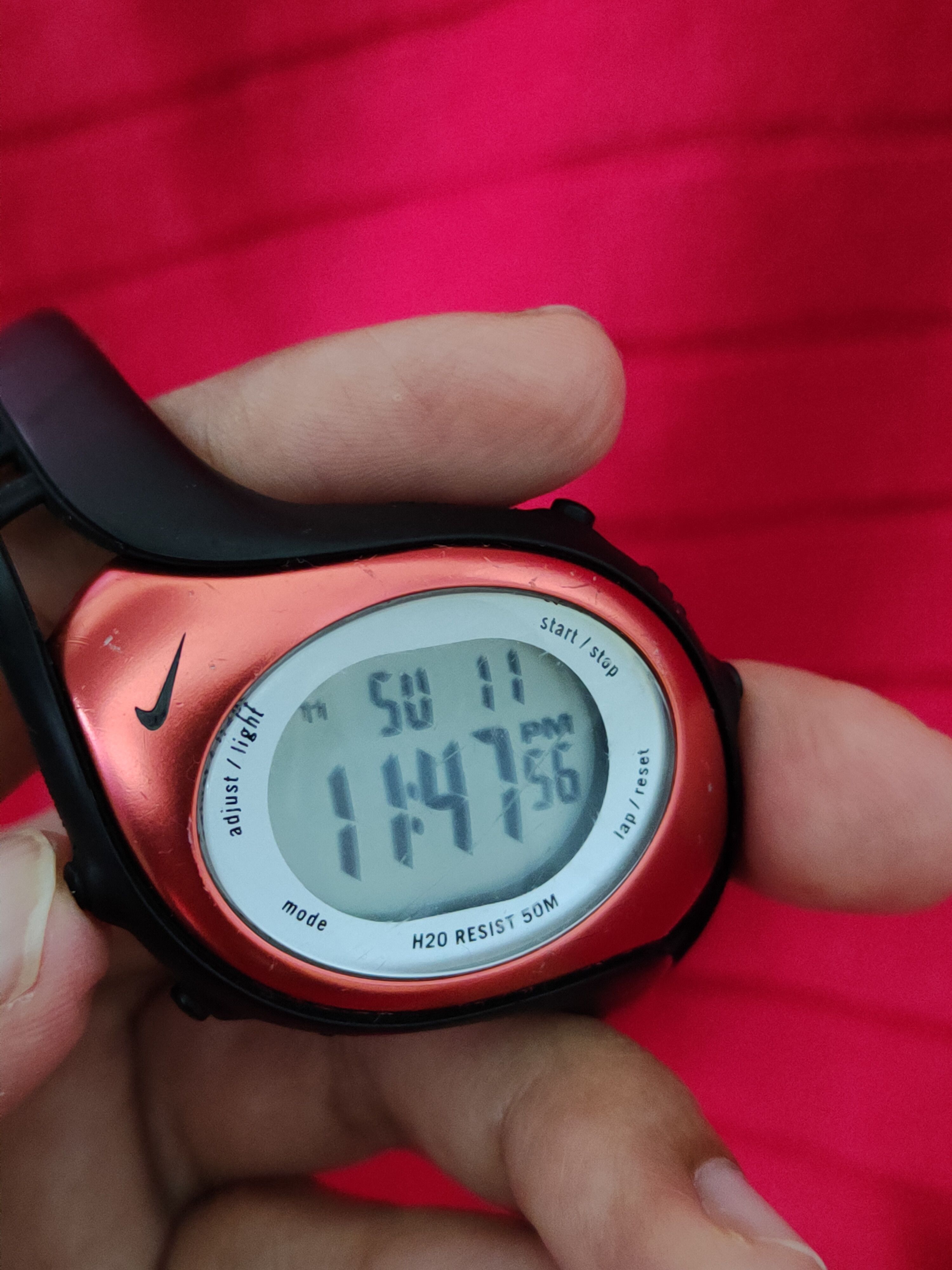 Nike DL Nike vintage Digital Sports Watch #J025s Size ONE SIZE - 16 Thumbnail