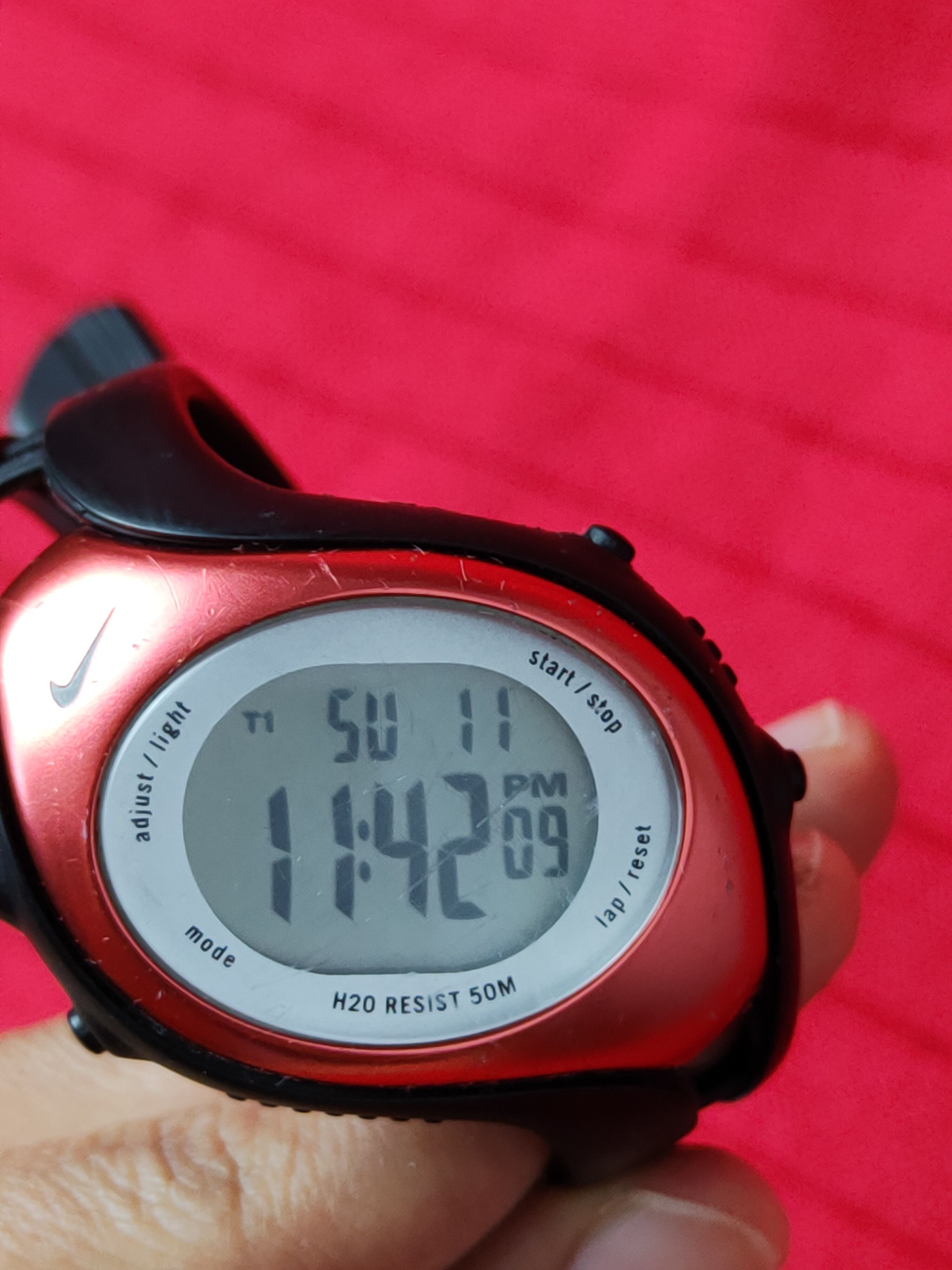 Nike DL Nike vintage Digital Sports Watch #J025s Size ONE SIZE - 6 Thumbnail