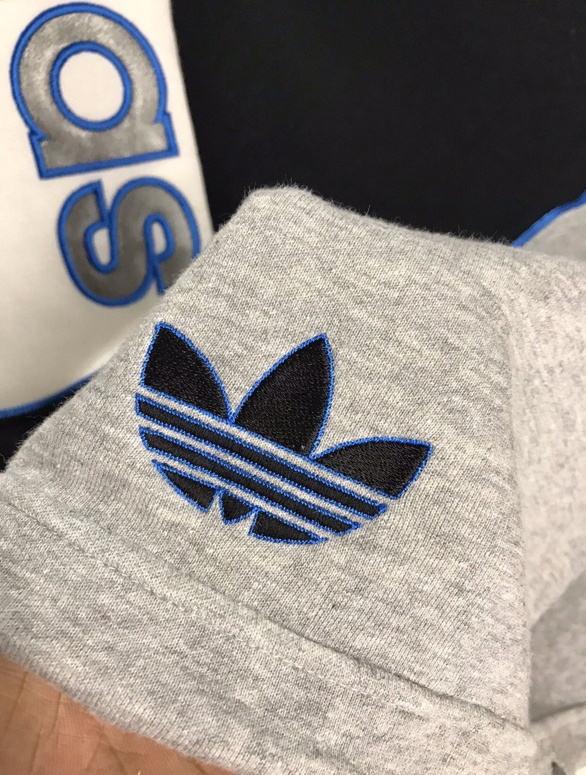 Adidas × Descente Vintage 90s Adidas Trefoil Japan Made Pullover Size US L / EU 52-54 / 3 - 5 Thumbnail