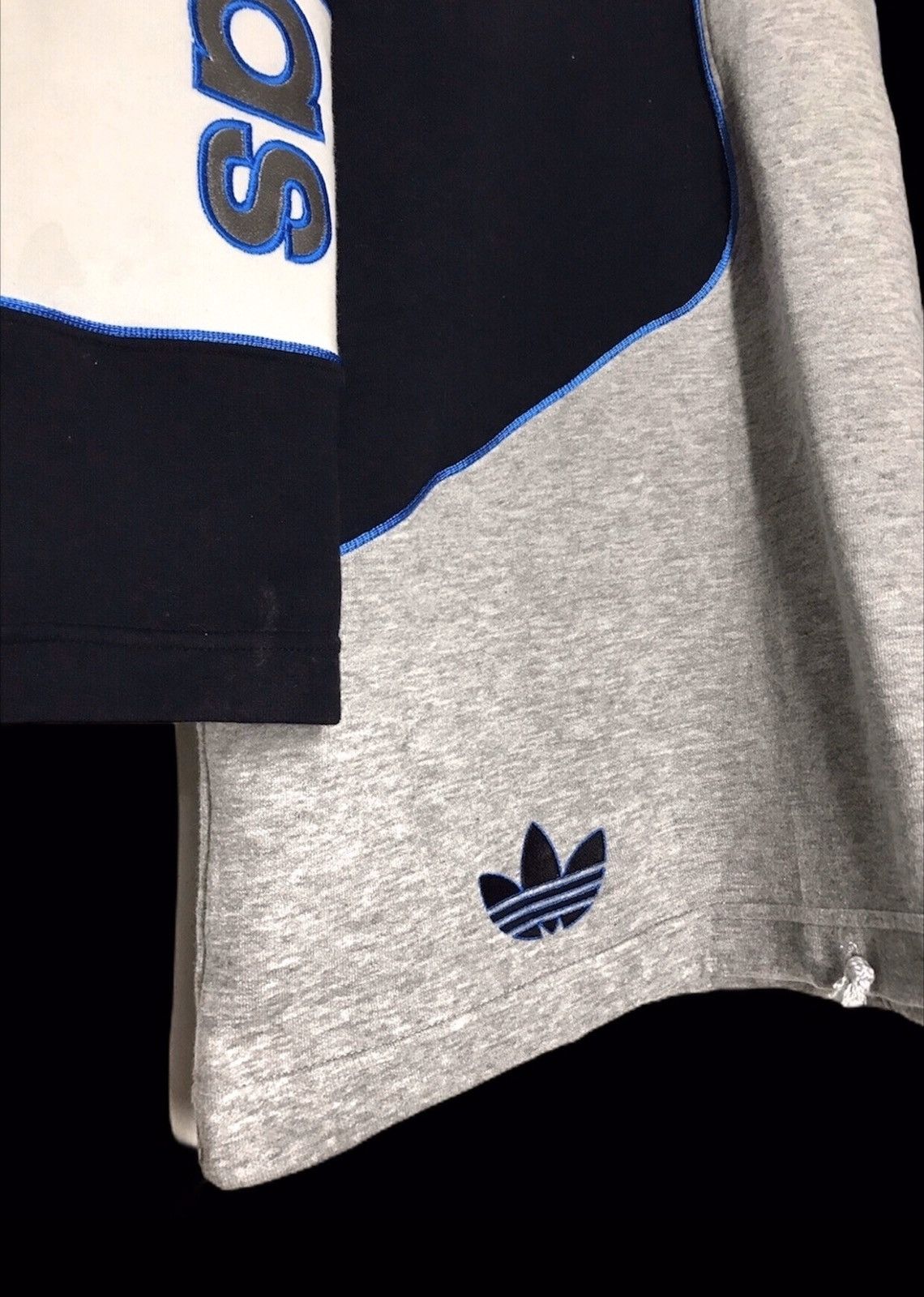 Adidas × Descente Vintage 90s Adidas Trefoil Japan Made Pullover Size US L / EU 52-54 / 3 - 4 Thumbnail