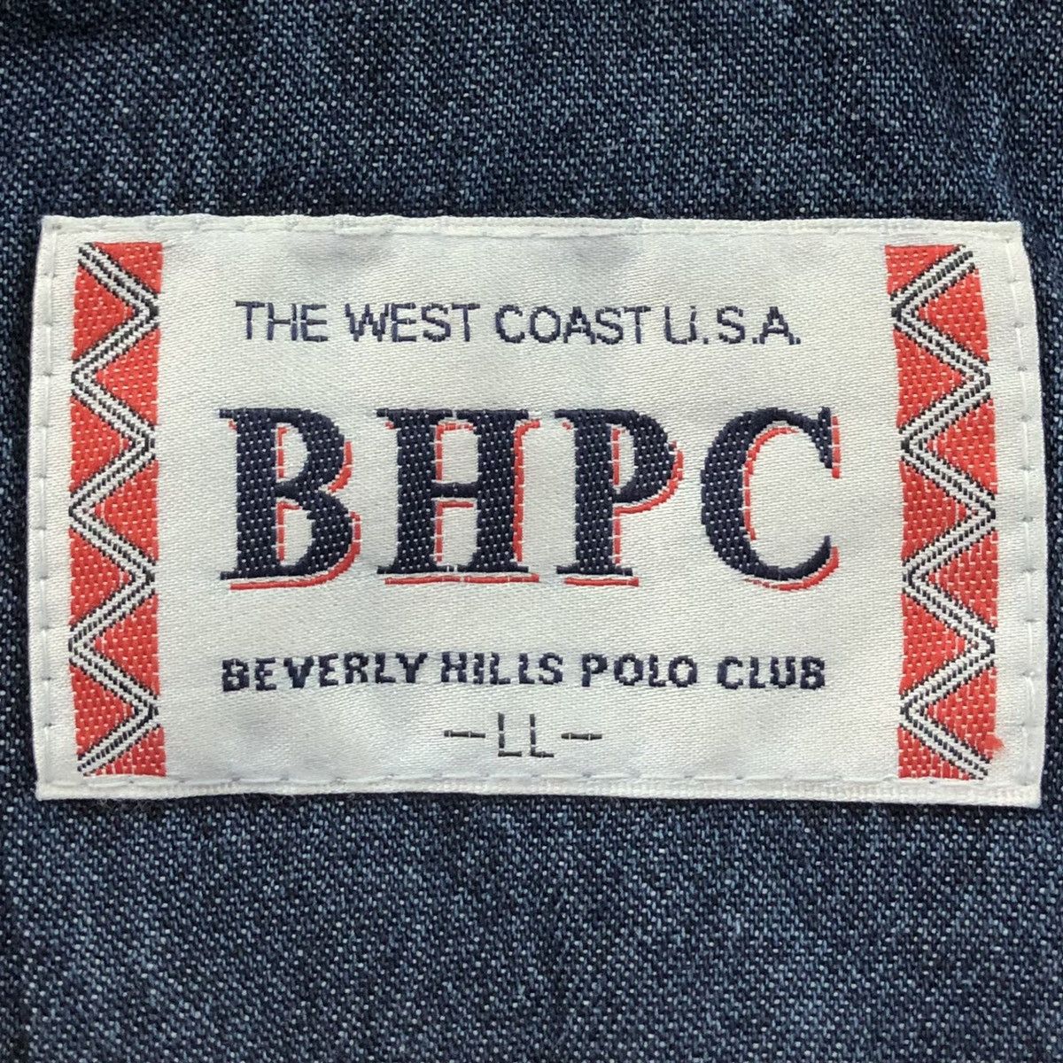 Beverly Hills Polo Club Beverly Hills Polo Club Denim Light Puffer Vest Jacket Size US L / EU 52-54 / 3 - 11 Thumbnail