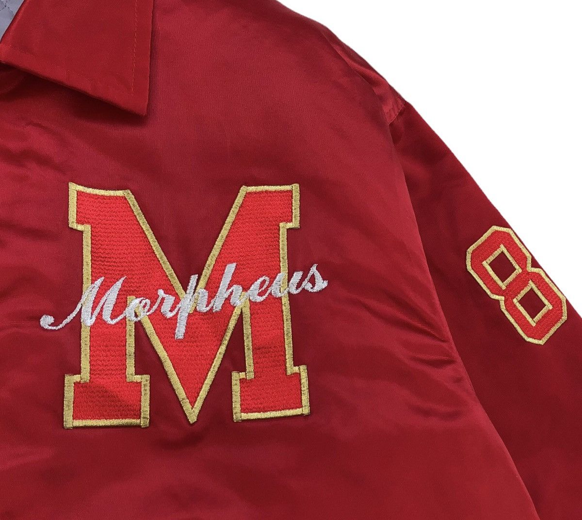 Japanese Brand Vintage Japanese Baseball Team Morpheus Varsity Jacket Size US L / EU 52-54 / 3 - 6 Thumbnail
