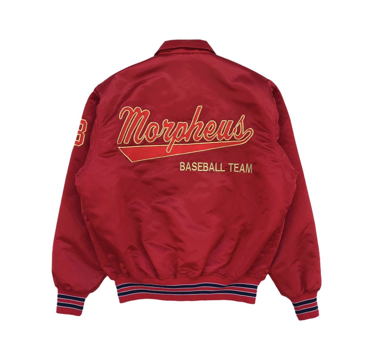 Japanese Brand Vintage Japanese Baseball Team Morpheus Varsity Jacket Size US L / EU 52-54 / 3 - 1 Thumbnail