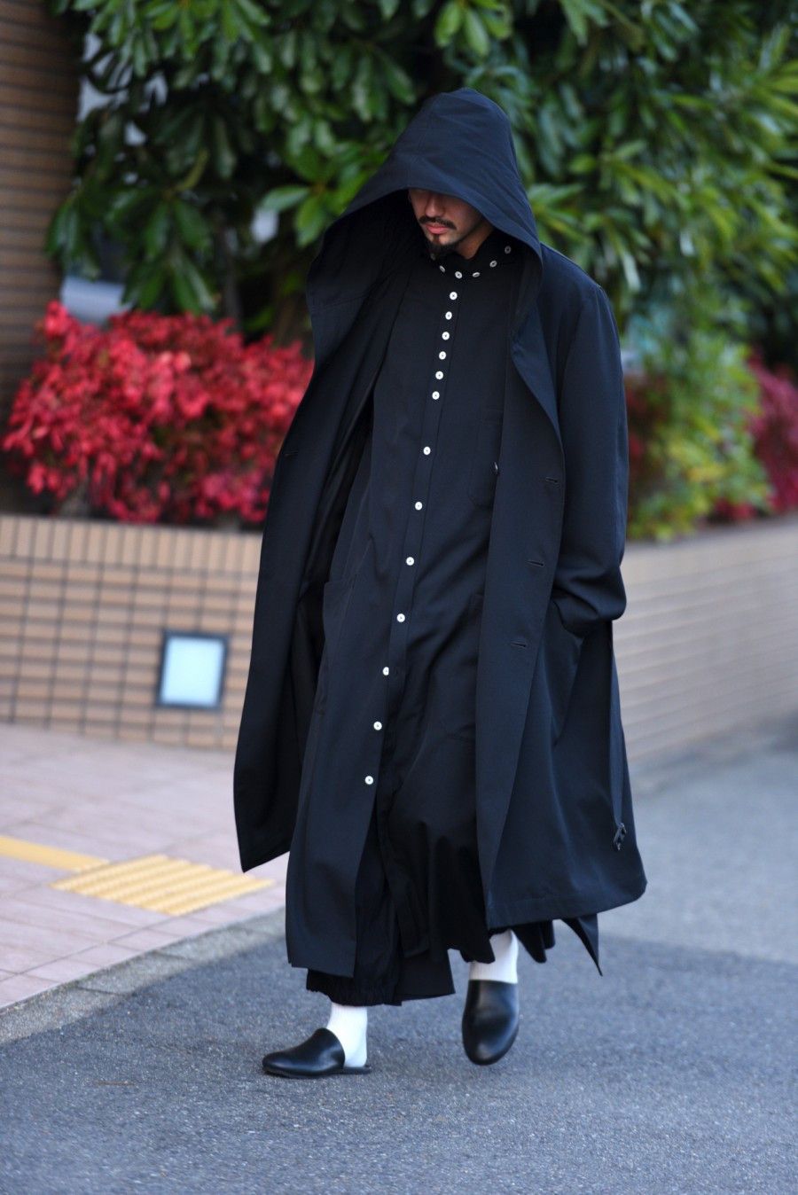 Yohji Yamamoto 💥Rare💥AW99 Yohji Yamamoto Pour Homme Laine Wool Coat Size US M / EU 48-50 / 2 - 2 Thumbnail