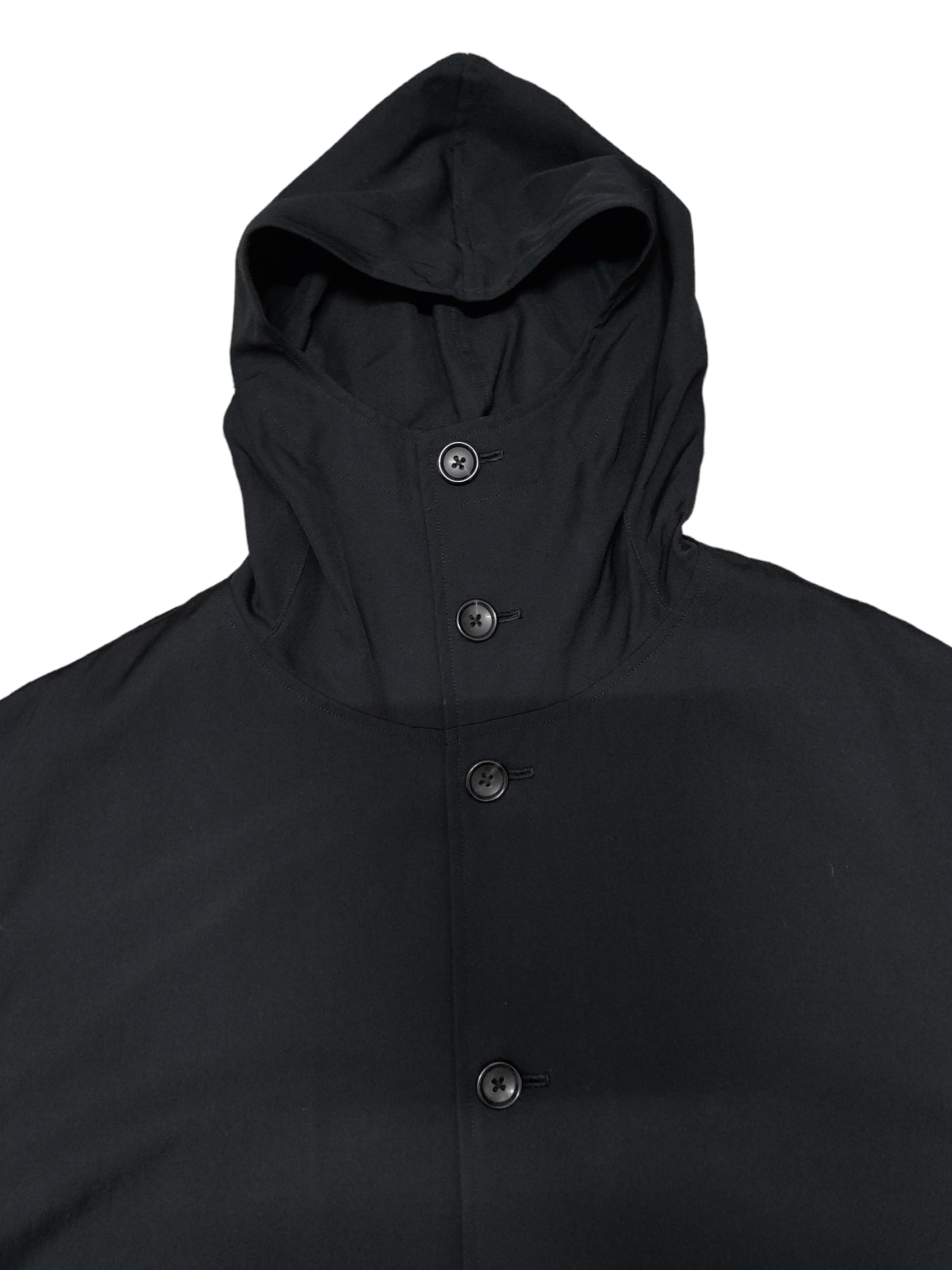 Yohji Yamamoto 💥Rare💥AW99 Yohji Yamamoto Pour Homme Laine Wool Coat Size US M / EU 48-50 / 2 - 7 Thumbnail
