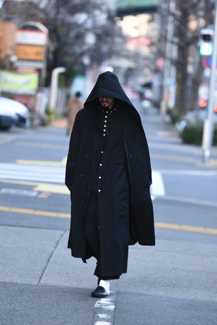 Yohji Yamamoto 💥Rare💥AW99 Yohji Yamamoto Pour Homme Laine Wool Coat Size US M / EU 48-50 / 2 - 1 Thumbnail
