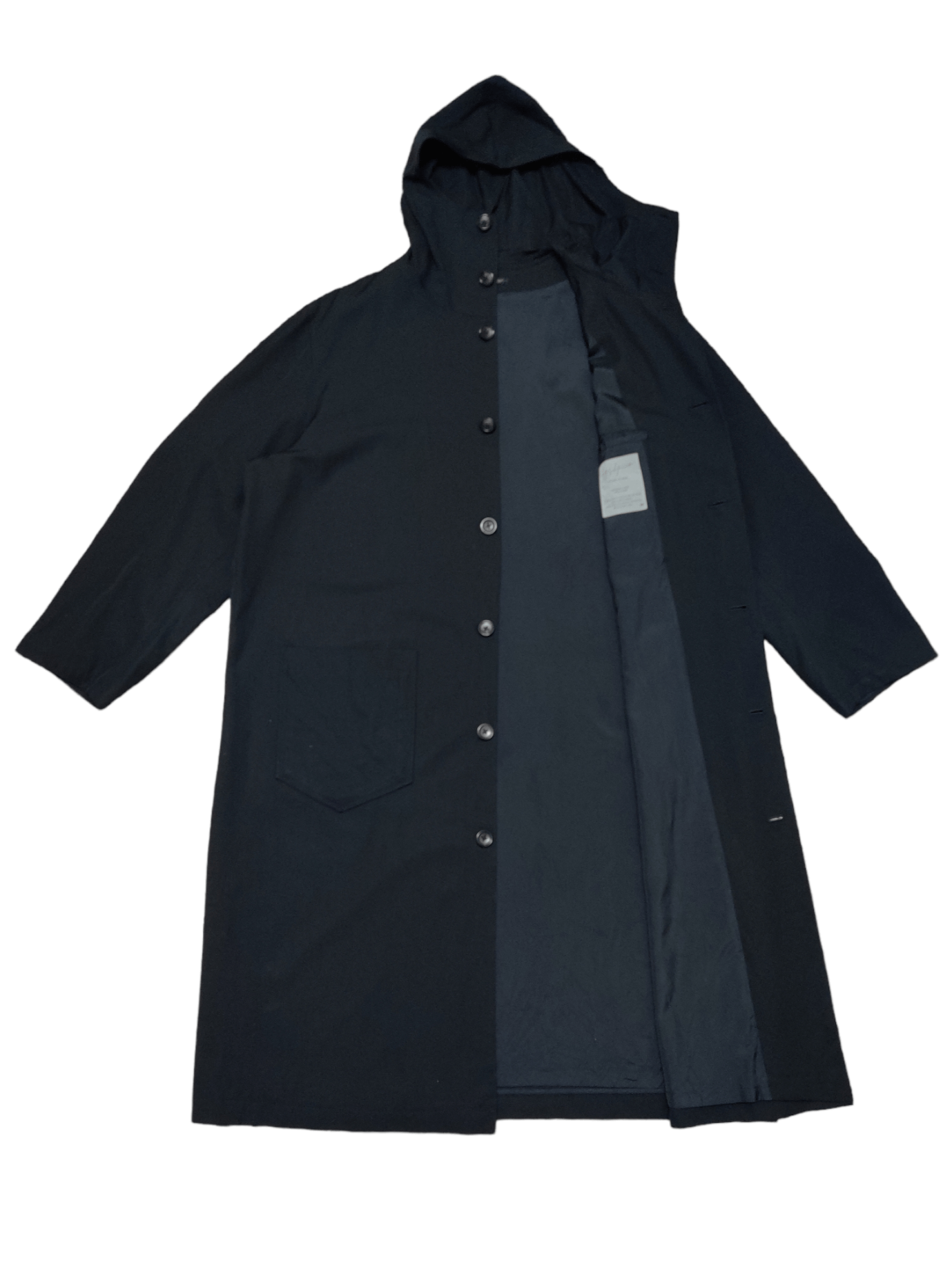Yohji Yamamoto 💥Rare💥AW99 Yohji Yamamoto Pour Homme Laine Wool Coat Size US M / EU 48-50 / 2 - 11 Thumbnail