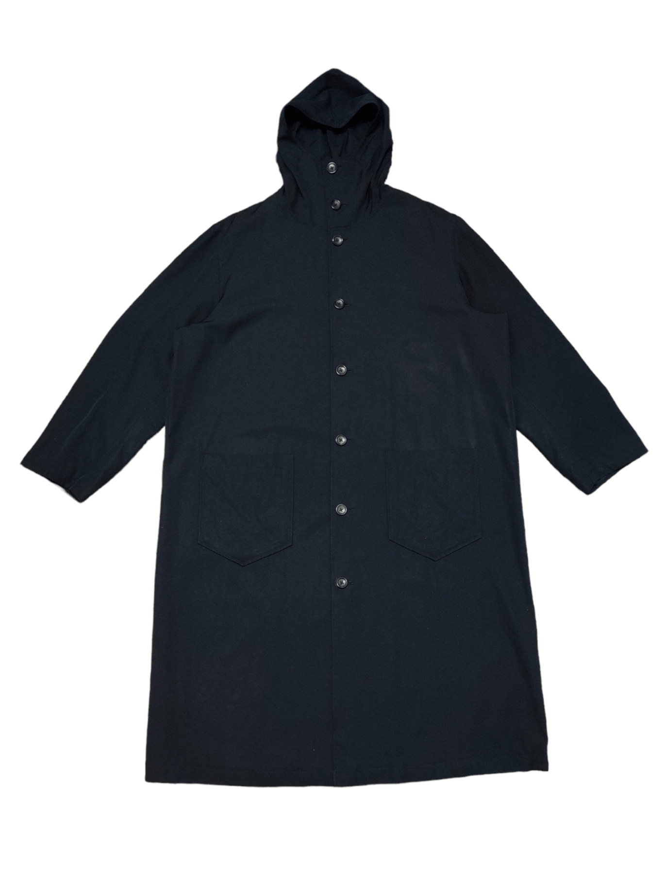 Yohji Yamamoto 💥Rare💥AW99 Yohji Yamamoto Pour Homme Laine Wool Coat Size US M / EU 48-50 / 2 - 6 Thumbnail