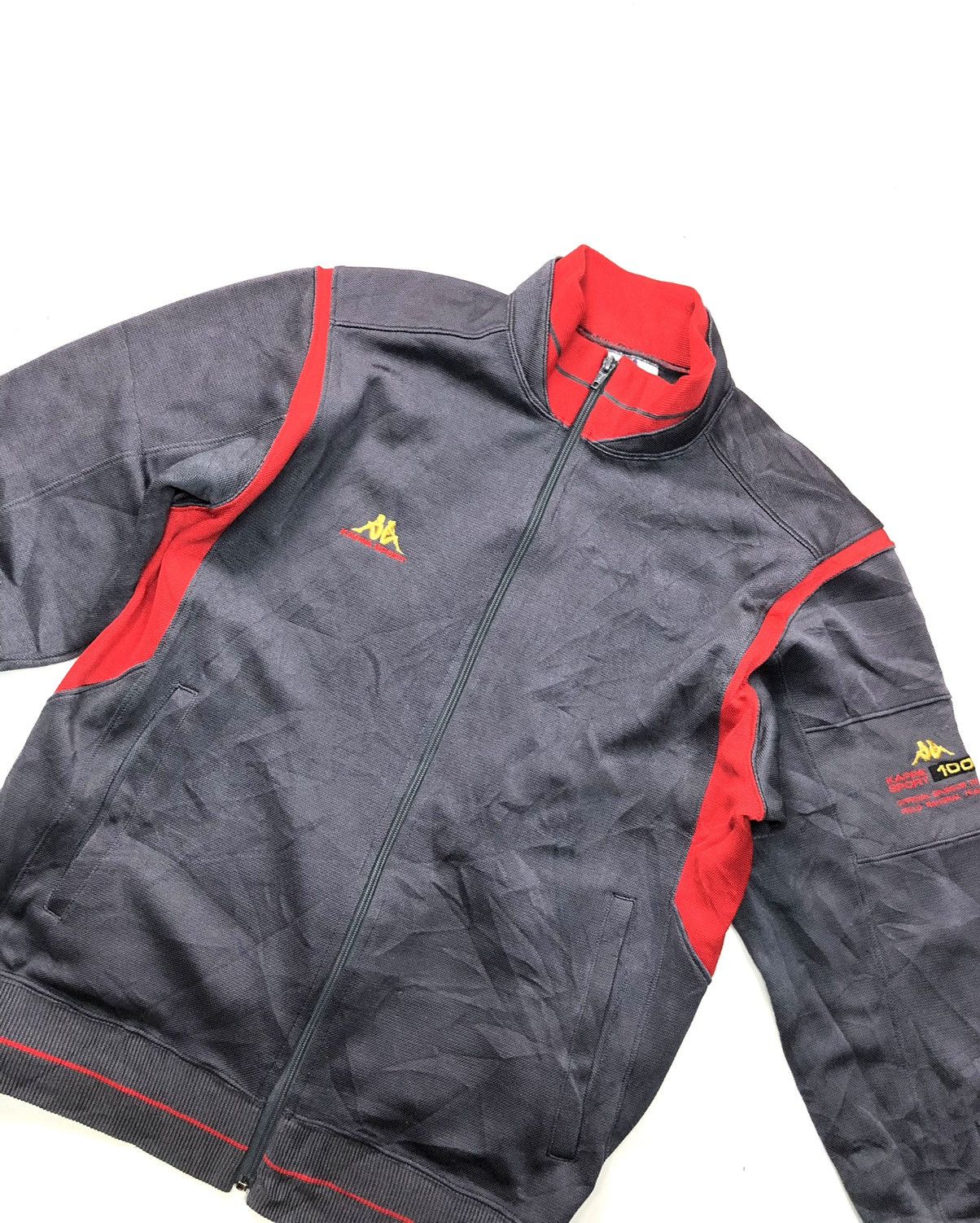 Kappa × Vintage VINTAGE 90s TRACK TOP KAPPA SPORT 100 Size US M / EU 48-50 / 2 - 2 Thumbnail
