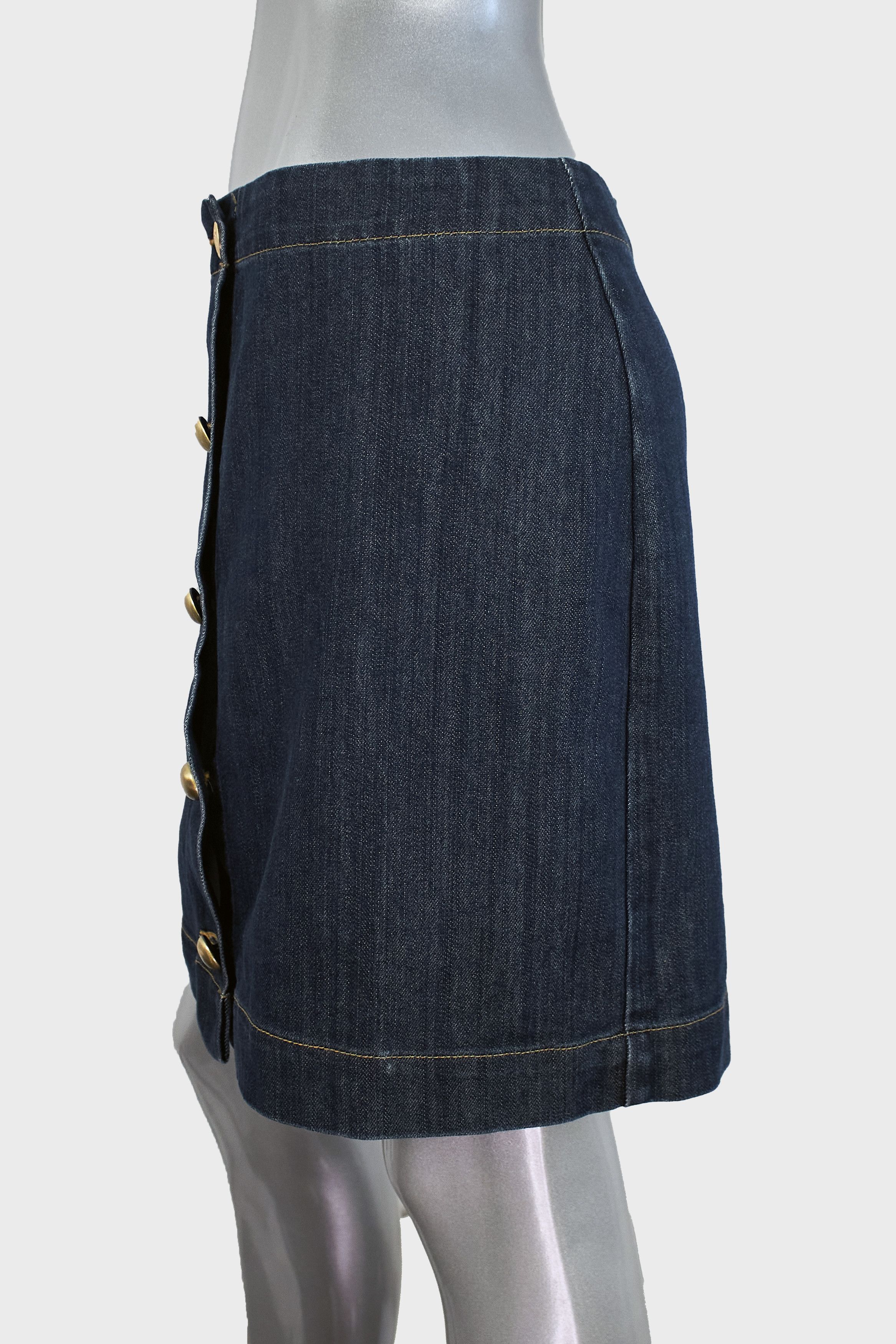 Michael Kors Michael Kors denim mini skirt Size 27" / US 4 / IT 40 - 7 Thumbnail