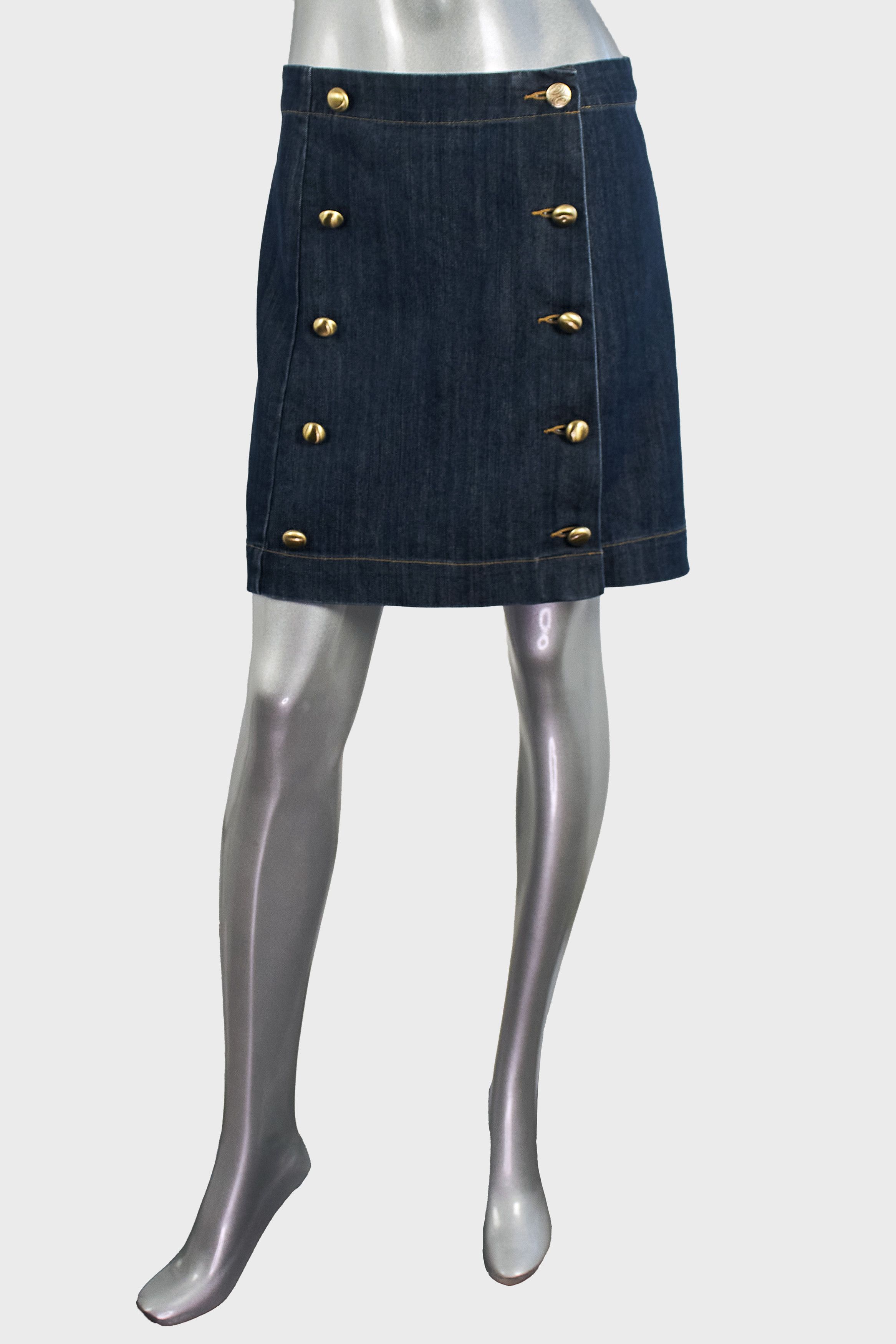 Michael Kors Michael Kors denim mini skirt Size 27" / US 4 / IT 40 - 4 Thumbnail