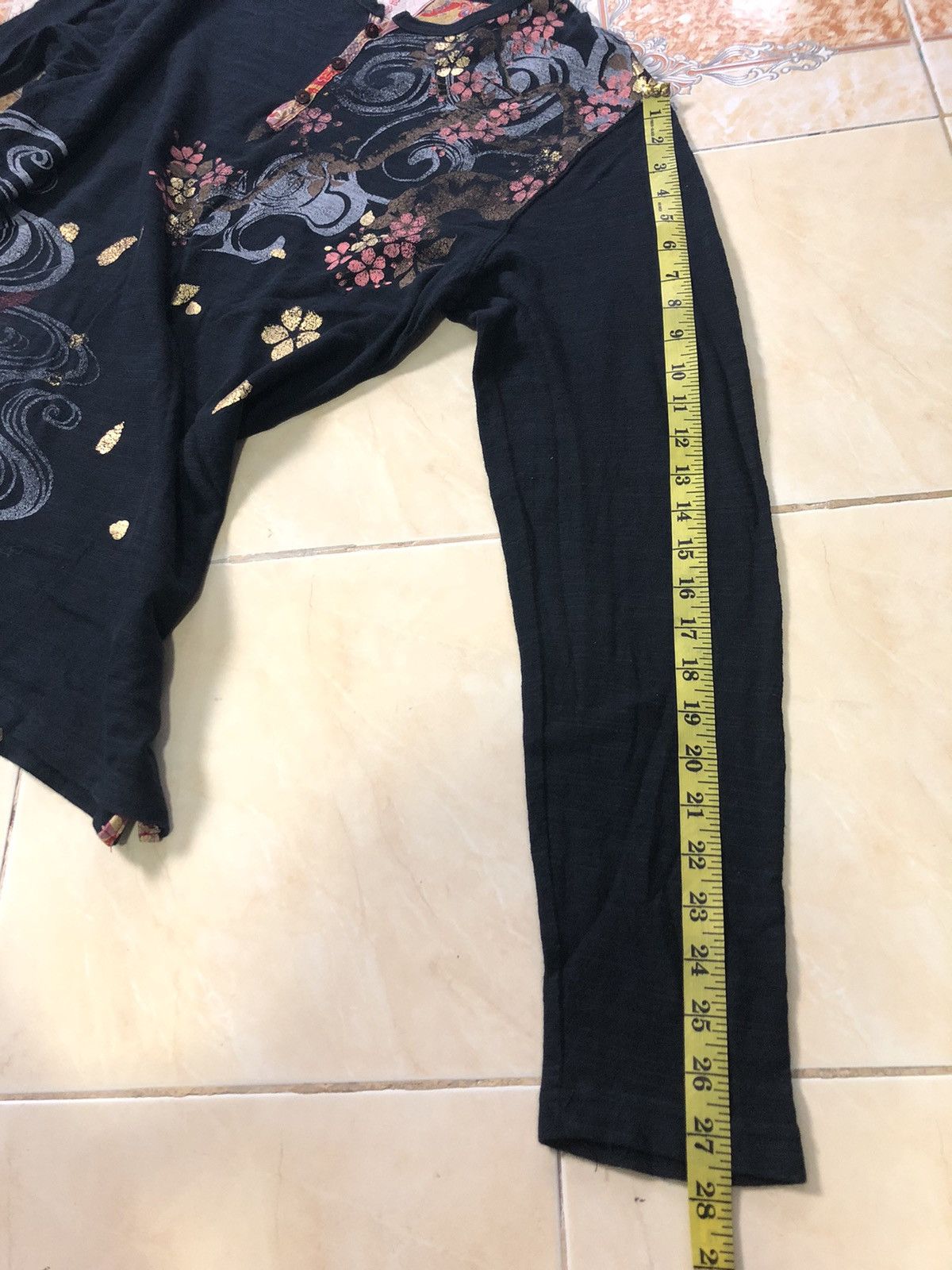 Japanese Brand GOLD FISH/SAKURA JAPANESE SUKAJAN LONG SLEEVE SHIRT YAKUZA Size US L / EU 52-54 / 3 - 12 Thumbnail