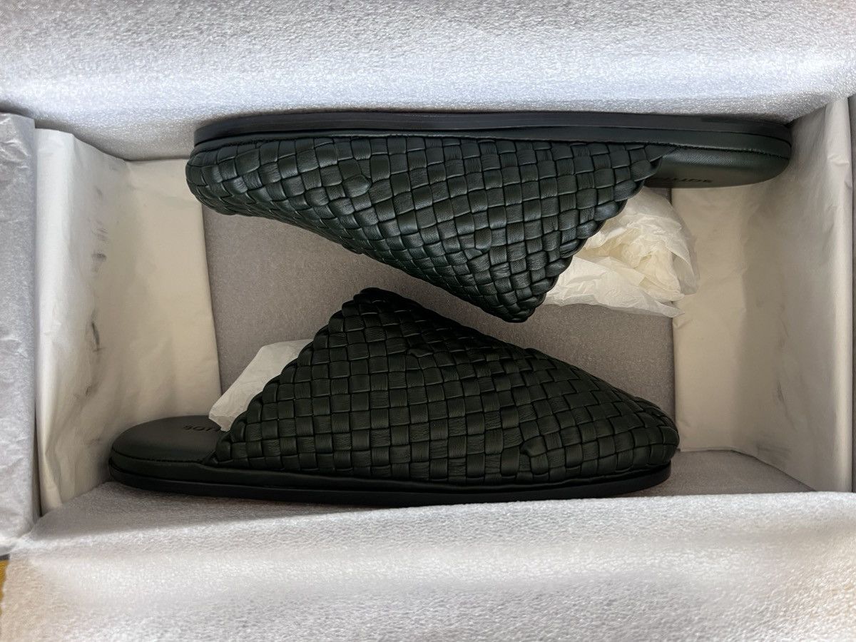 Bottega Veneta NIB BV intrecciato leather slippers/slip-ons, IT42, Italy Size US 9 / EU 42 - 5 Thumbnail