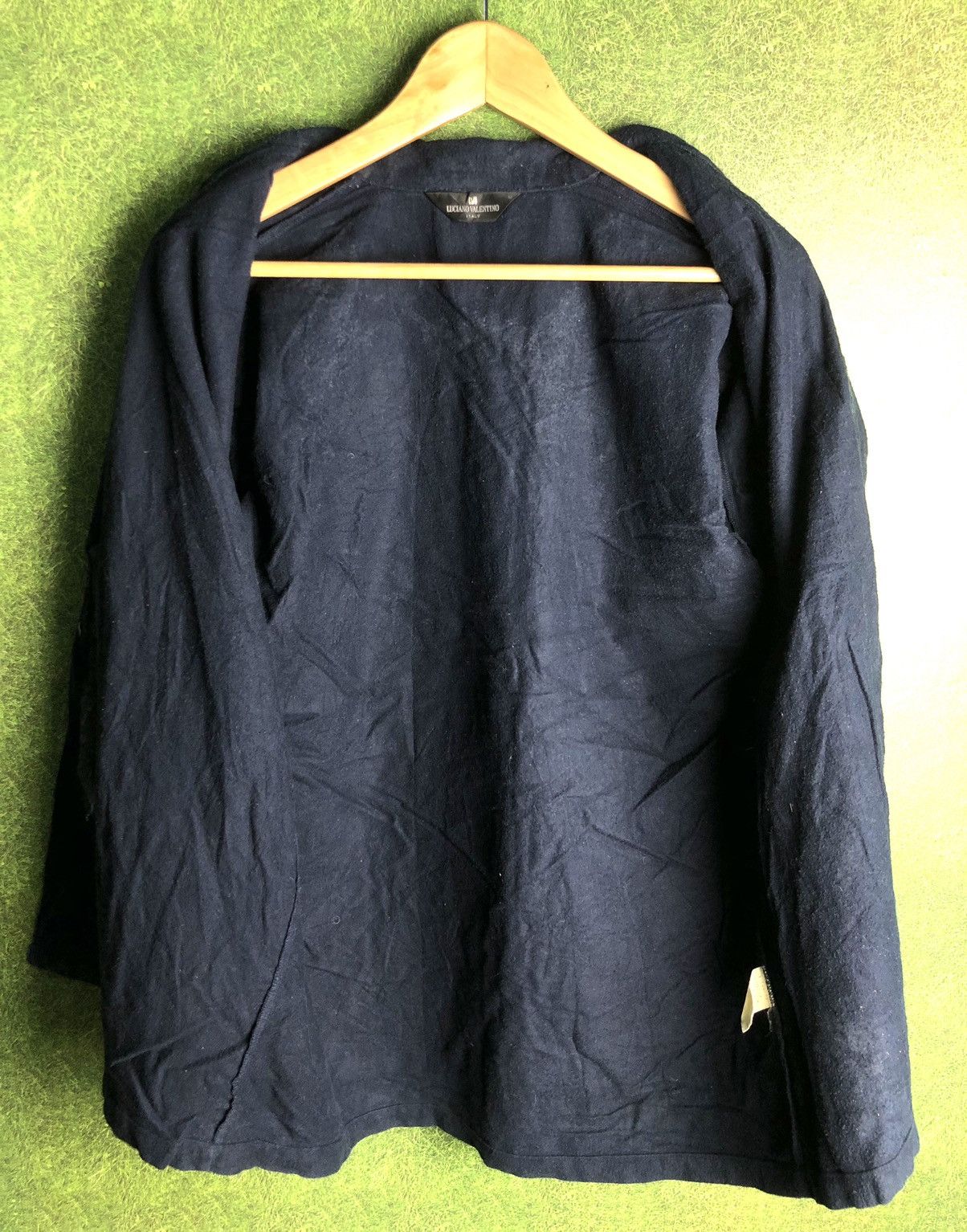 Designer × Valentino × Vintage VINTAGE LUCIANO VALENTINO ITALY BED SHIRT FLEECE Size US M / EU 48-50 / 2 - 4 Thumbnail