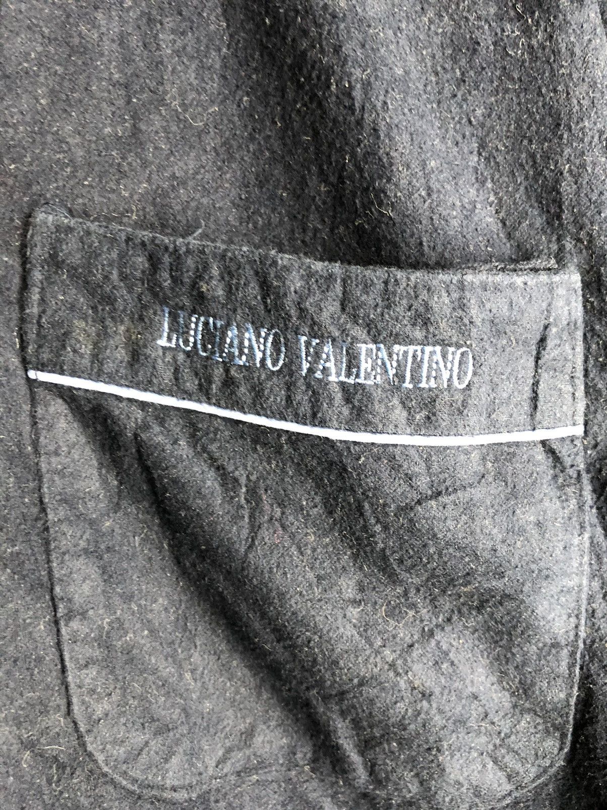 Designer × Valentino × Vintage VINTAGE LUCIANO VALENTINO ITALY BED SHIRT FLEECE Size US M / EU 48-50 / 2 - 2 Thumbnail