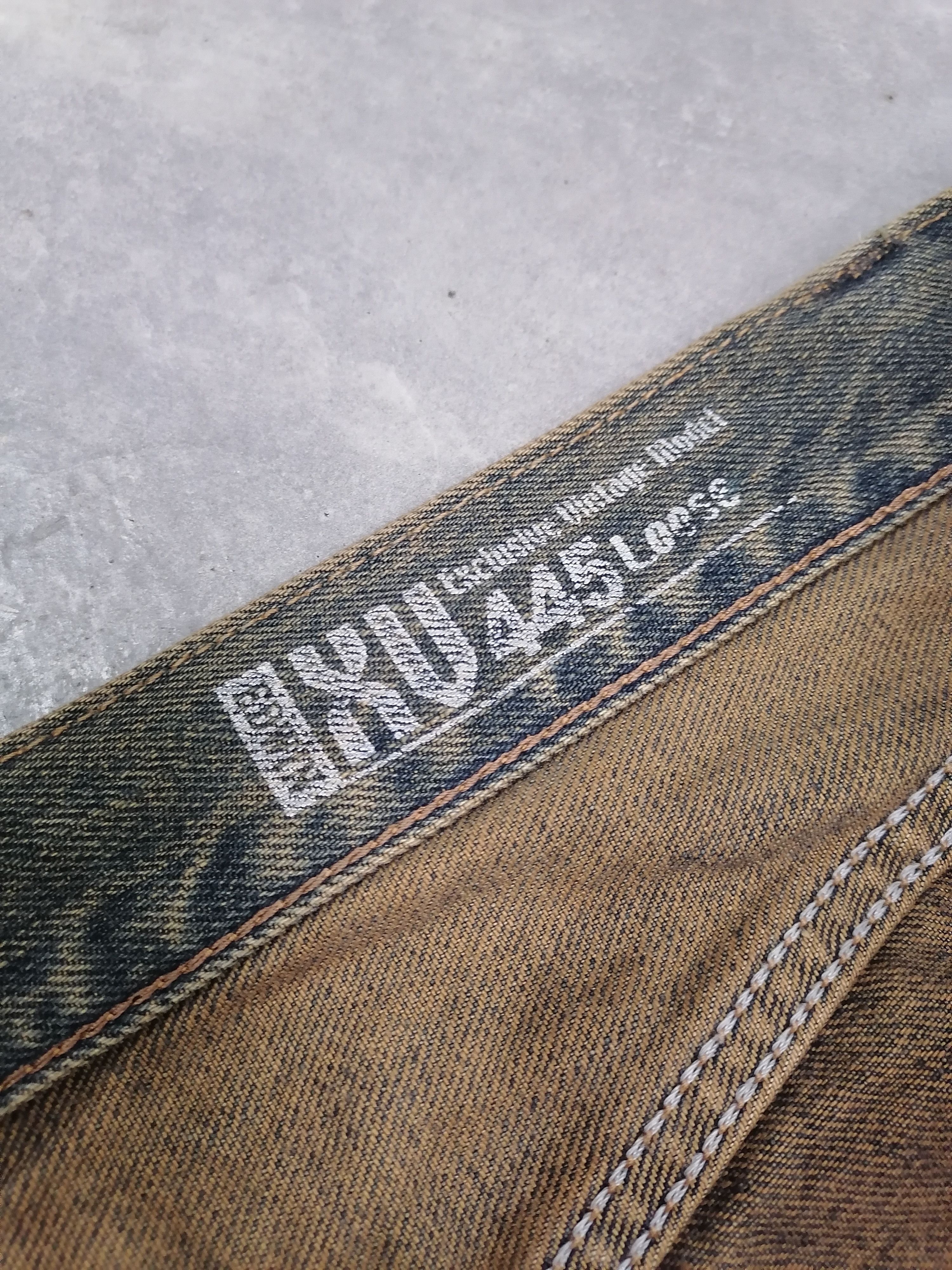 Japanese Brand × Vintage Sickkk🔥Edwin Super Rusty Baggy Distressed Denim Pants⚡⚡⚡ Size US 33 - 6 Thumbnail