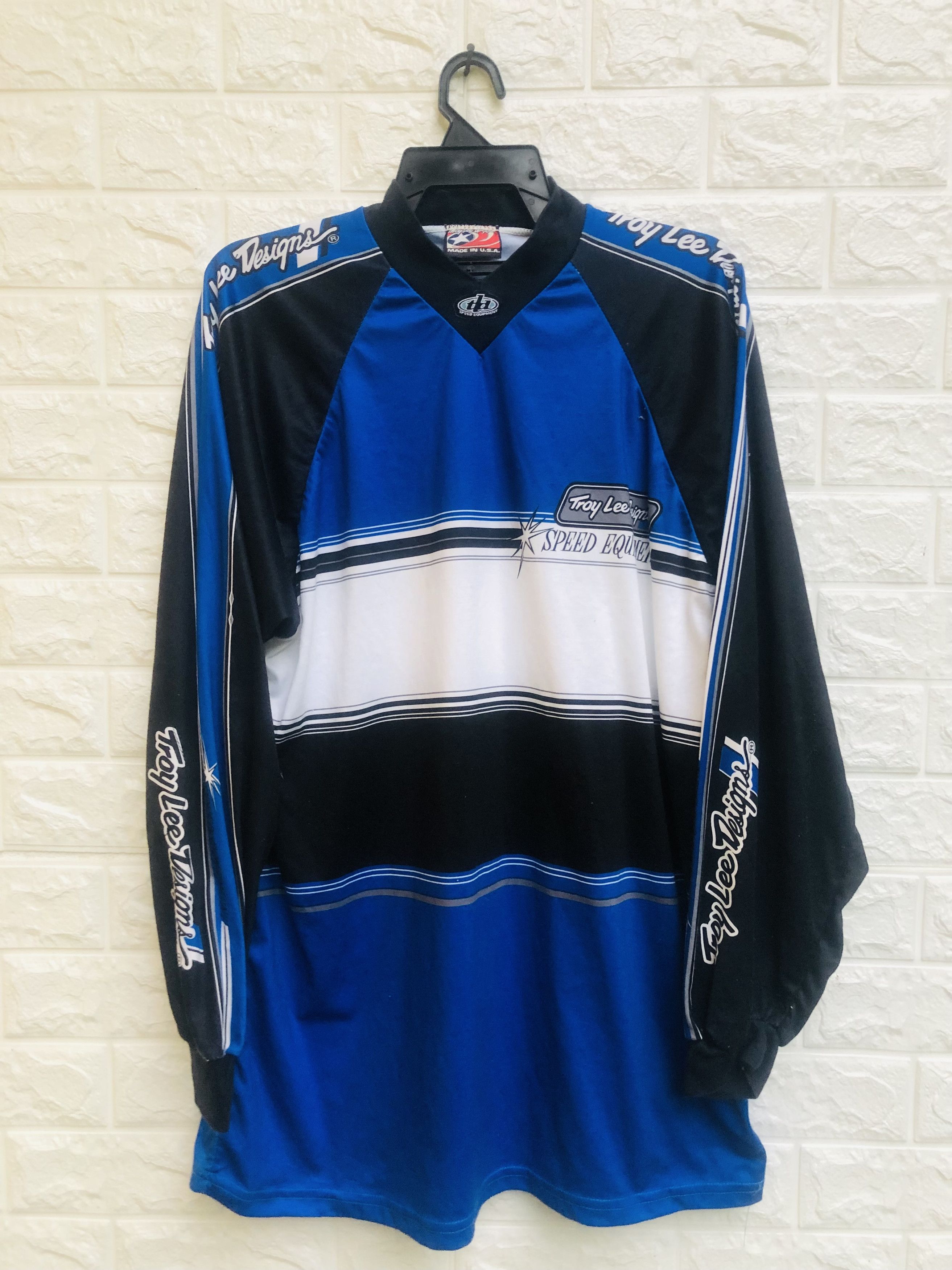 Japanese Brand × Vintage Vintage Troy Lee Design Motorsport Streetwear Fashion Style Size US L / EU 52-54 / 3 - 1 Thumbnail