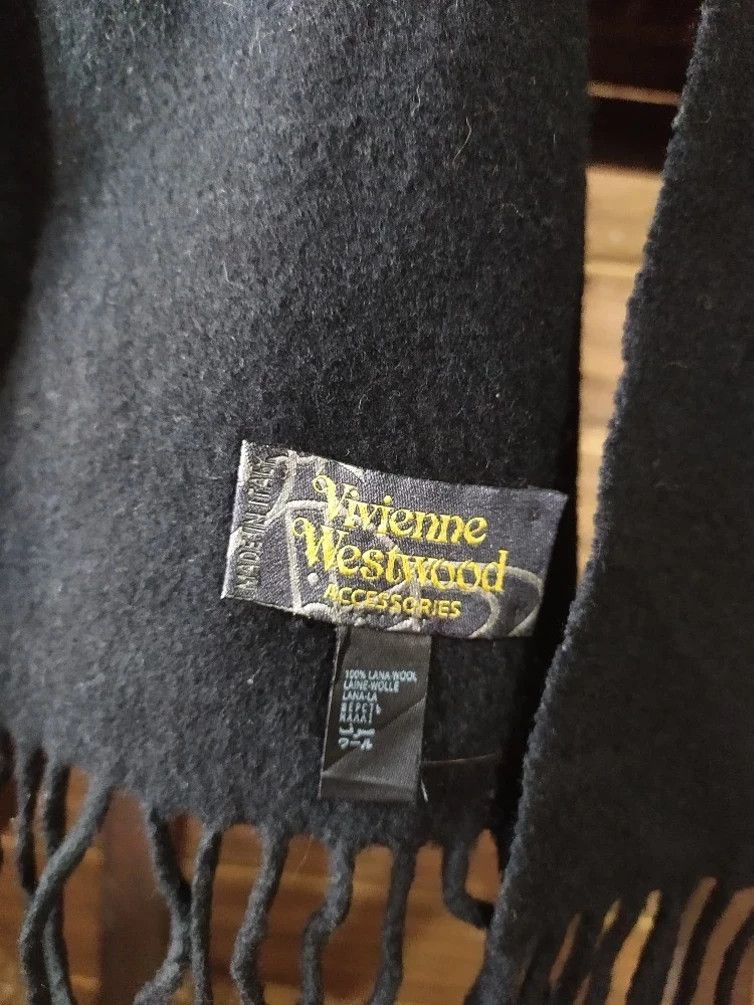 Vivienne Westwood Vivienne Westwood Muffler Wool Scarf Winter Made in Italy Size ONE SIZE - 4 Thumbnail