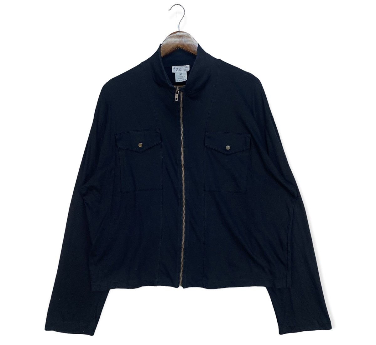 agnes b. Vintage Agnes b homme Zipper Jacket Size US L / EU 52-54 / 3 - 1 Thumbnail
