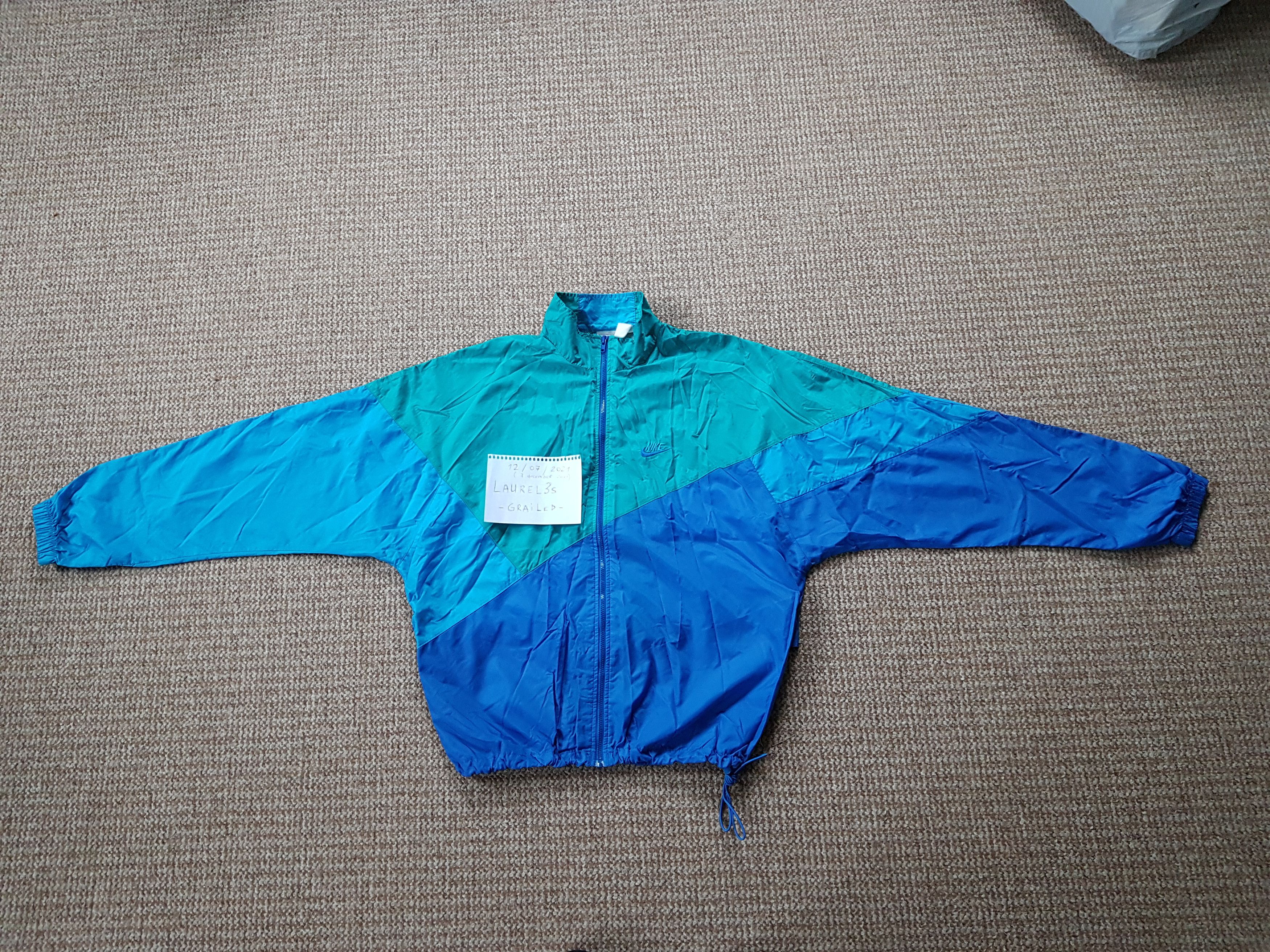 Nike retro Nike y2k Vintage Track Lightweight Jacket 90s Size US L / EU 52-54 / 3 - 4 Thumbnail