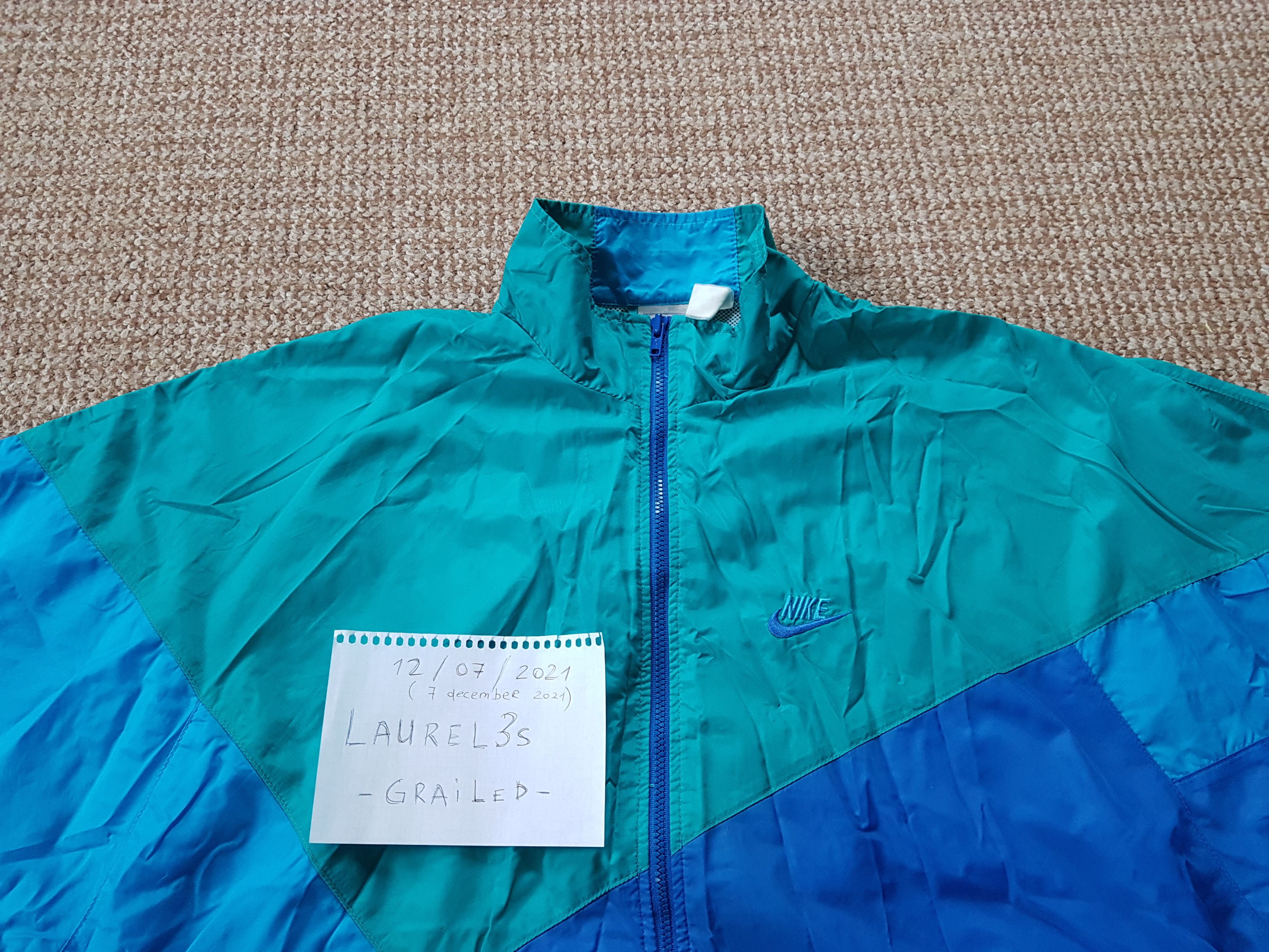 Nike retro Nike y2k Vintage Track Lightweight Jacket 90s Size US L / EU 52-54 / 3 - 5 Thumbnail