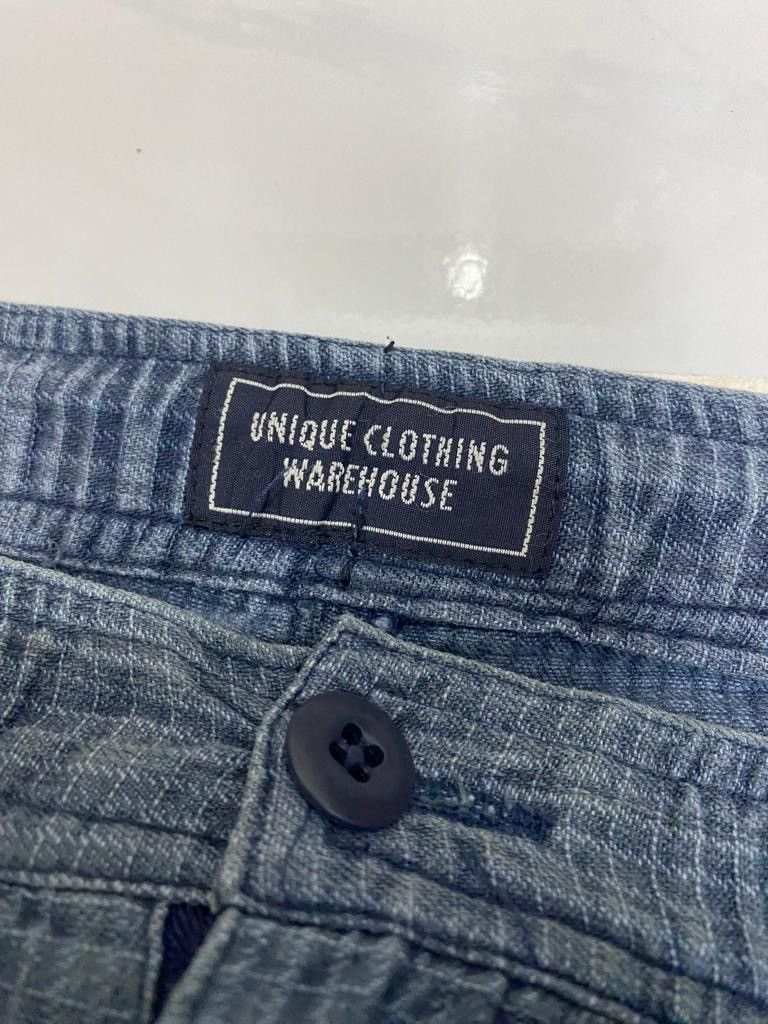 Japanese Brand × Vintage × Warehouse 🔥WAREHOUSE VINTAGE SMALL CHECKERED BAGGY WIDE FIT PANTS Size US 32 / EU 48 - 8 Thumbnail