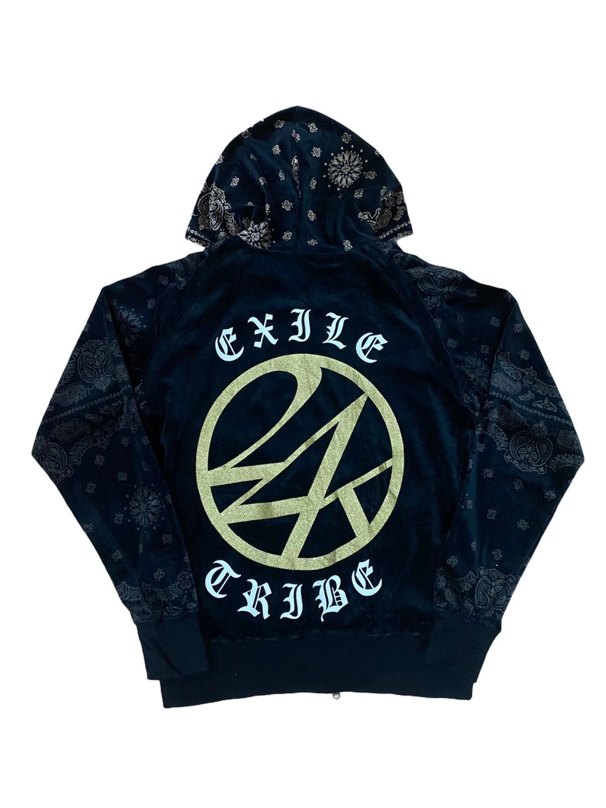 Designer × Fifty Karats × Japanese Brand GK90 24 KARATS EXILE CRIBE FLEXIBLE BANDANA HODDIES Size US M / EU 48-50 / 2 - 1 Thumbnail