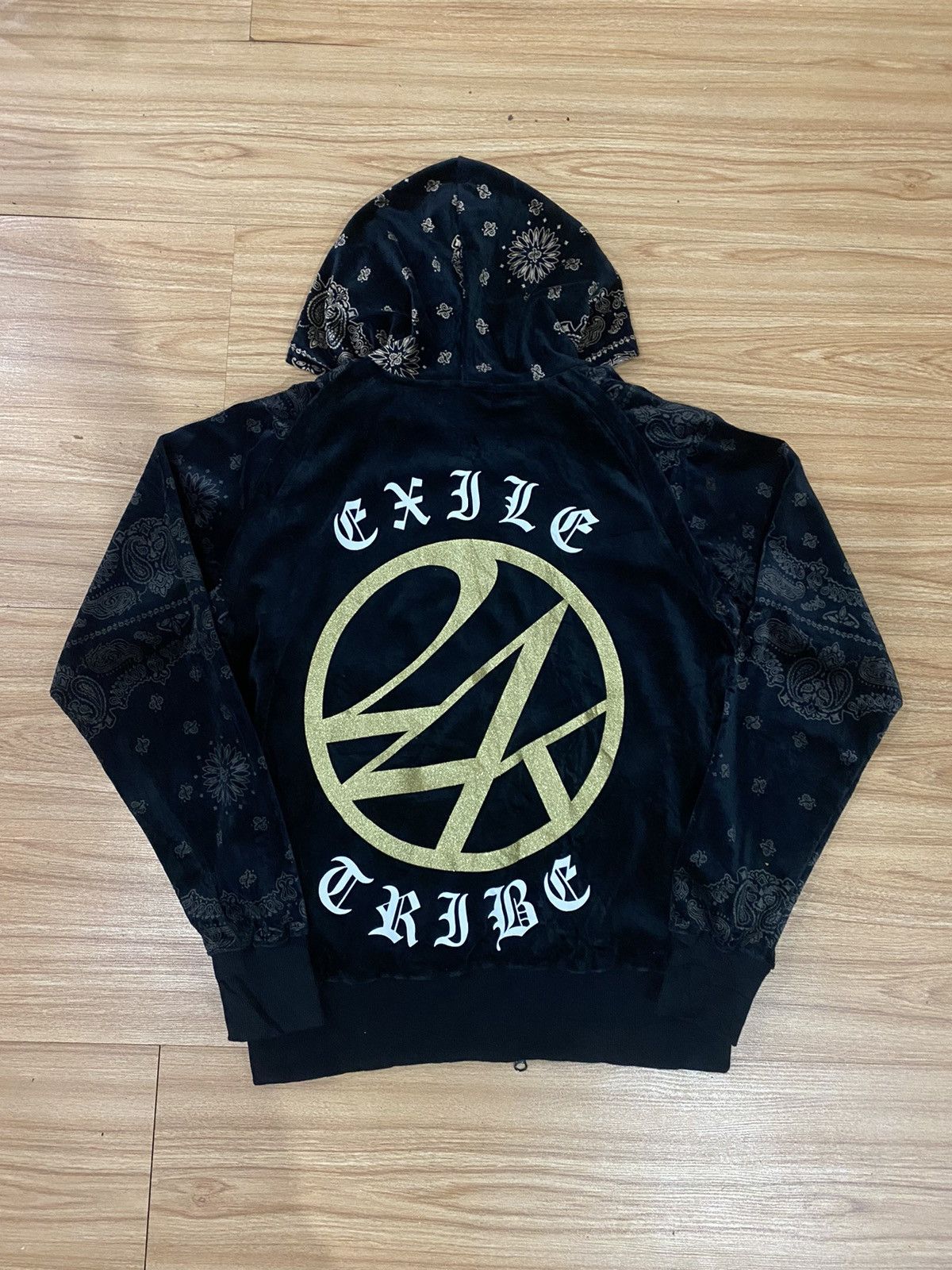 Designer × Fifty Karats × Japanese Brand GK90 24 KARATS EXILE CRIBE FLEXIBLE BANDANA HODDIES Size US M / EU 48-50 / 2 - 2 Thumbnail