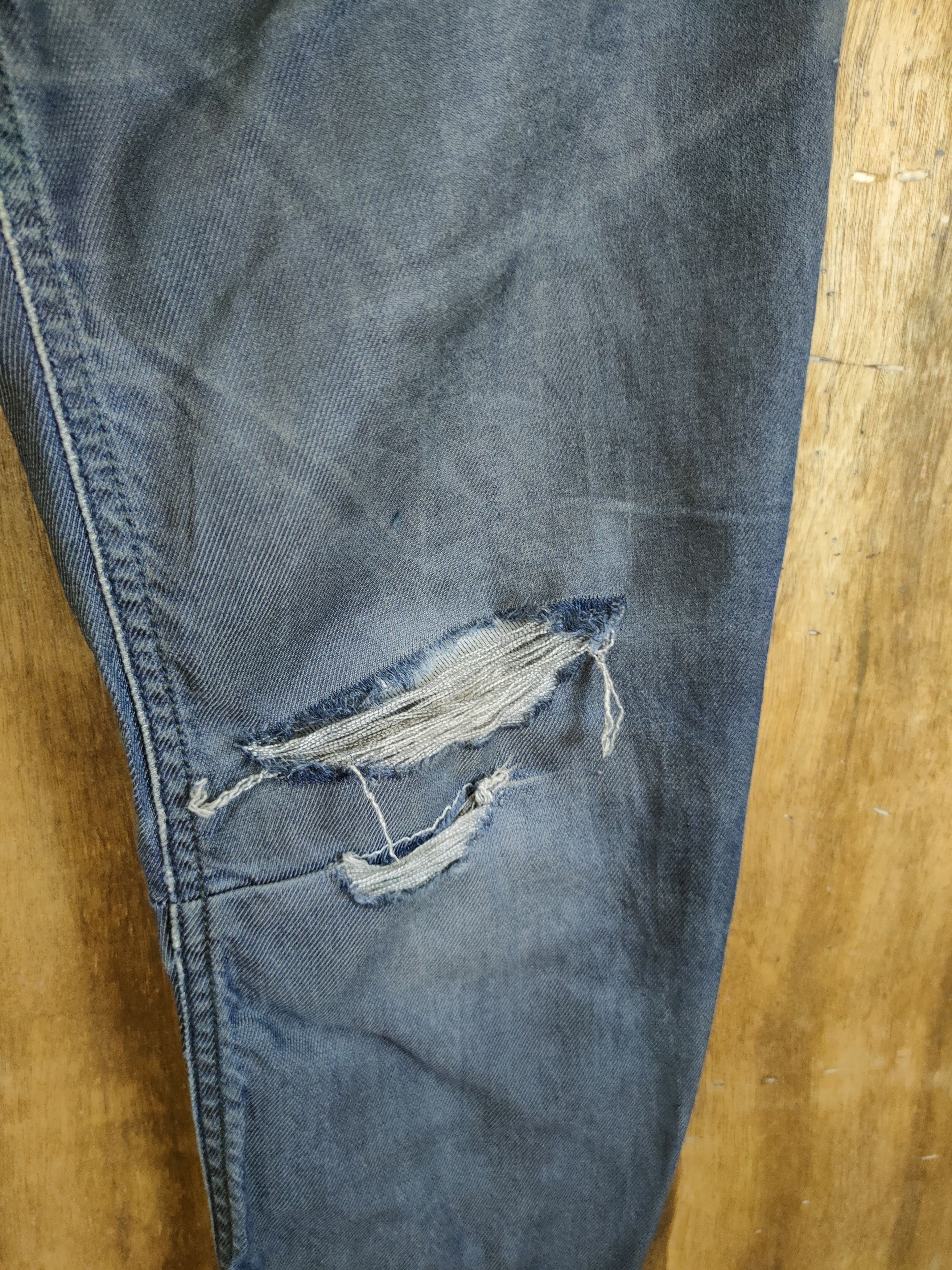 Diesel Diesel Fayza black distressed denim pants #46-748 Size US 30 / EU 46 - 5 Thumbnail
