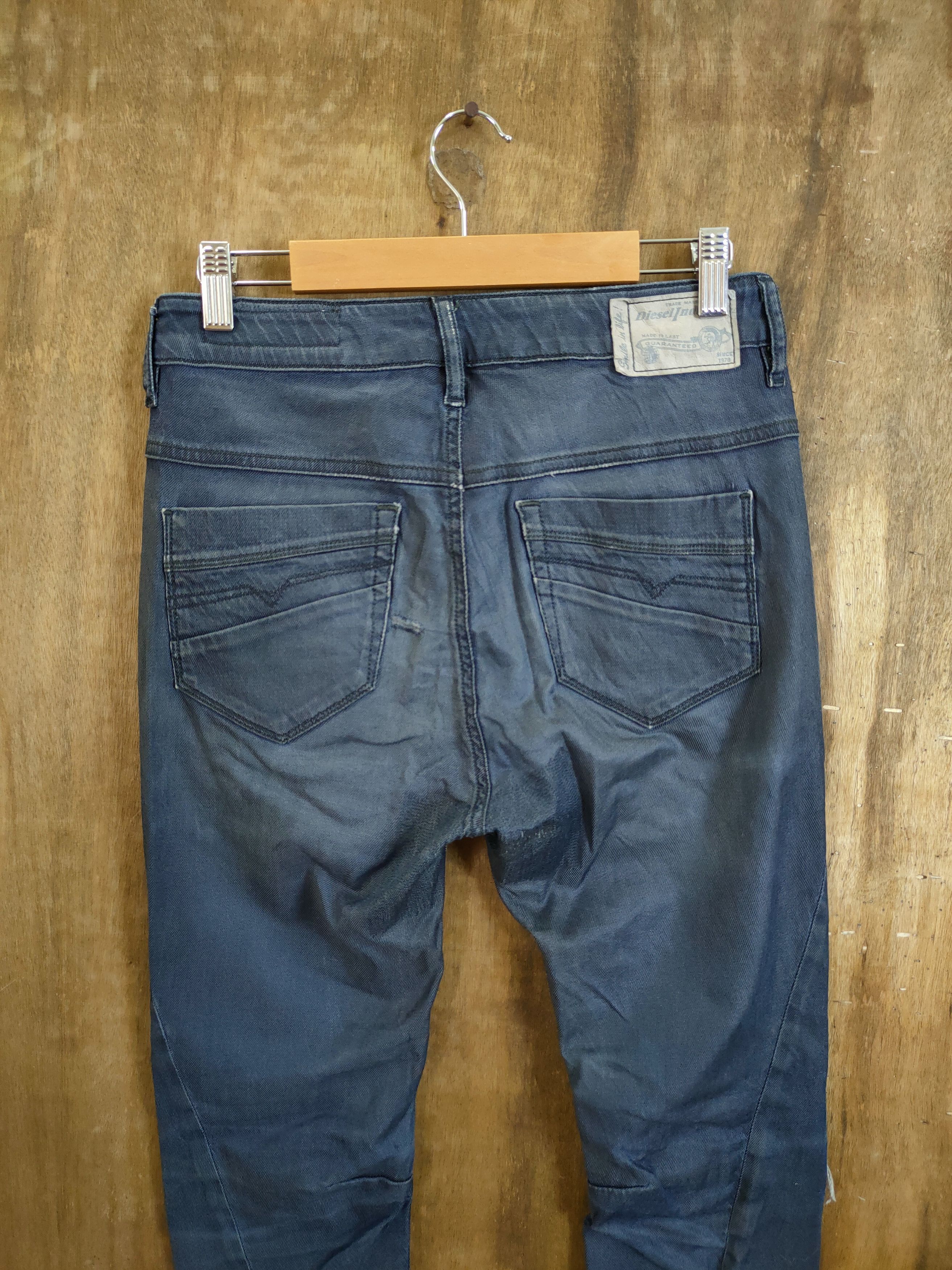Diesel Diesel Fayza black distressed denim pants #46-748 Size US 30 / EU 46 - 9 Thumbnail