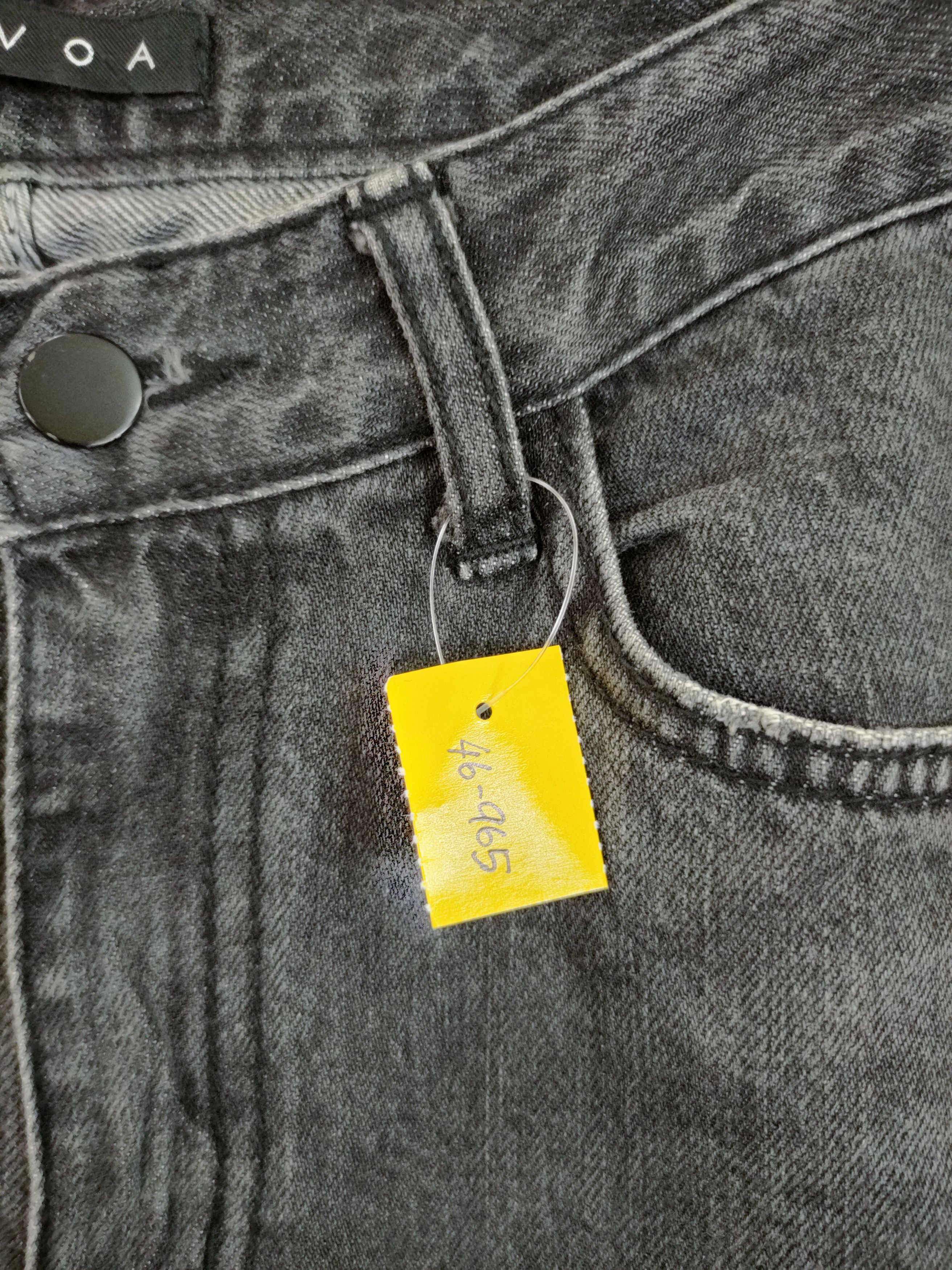 Japanese Brand D Rasvoa distressed denim streetwear punk #46-965 Size US 28 / EU 44 - 5 Thumbnail