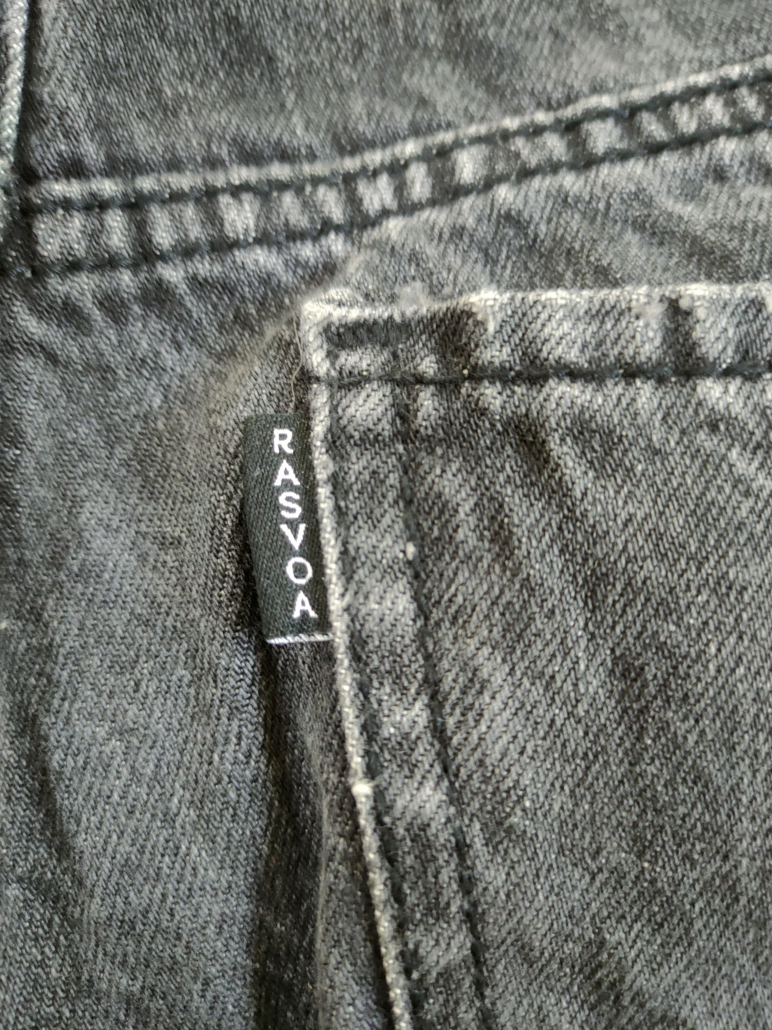 Japanese Brand D Rasvoa distressed denim streetwear punk #46-965 Size US 28 / EU 44 - 10 Thumbnail