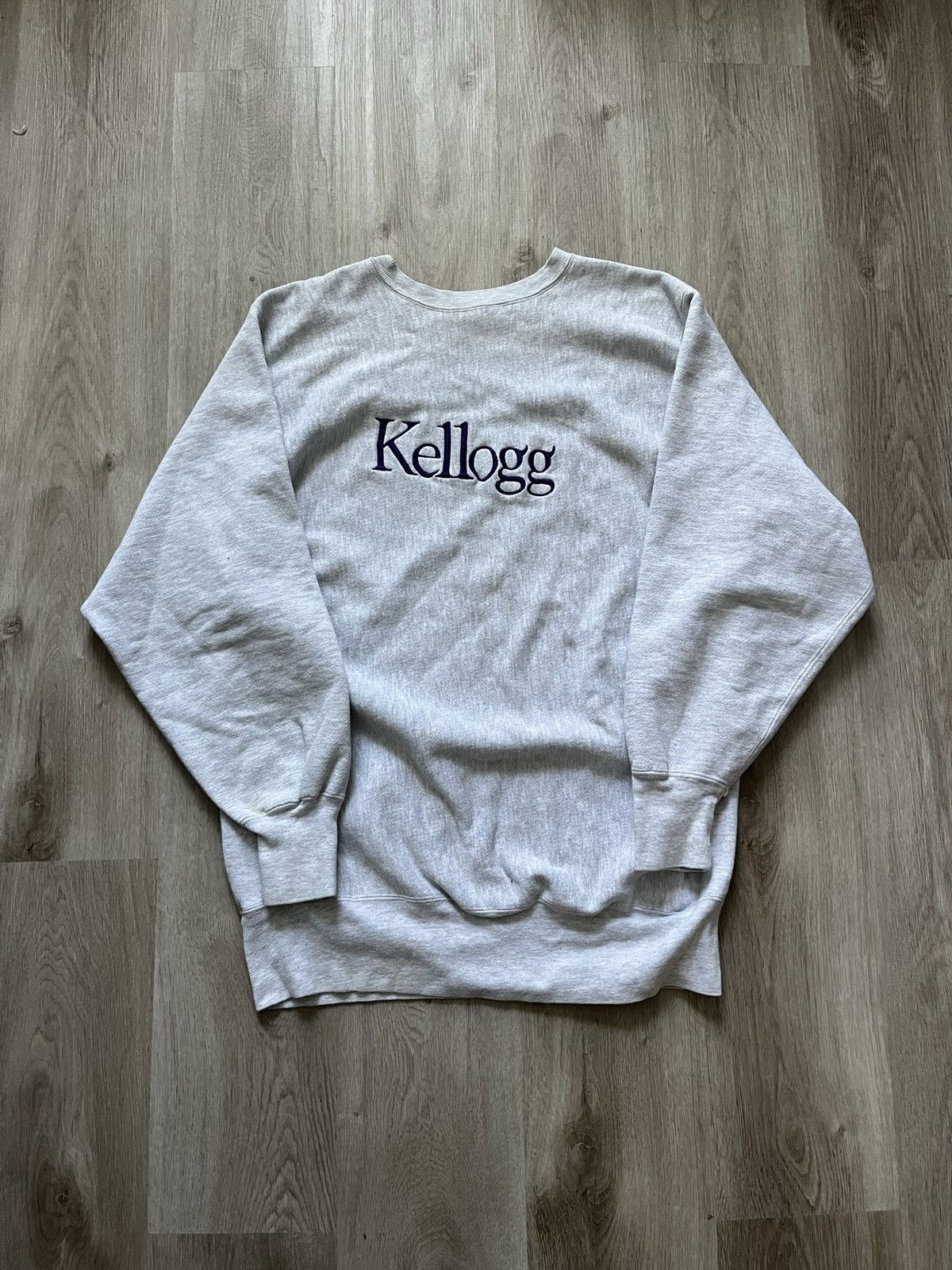 Champion Vintage Champion Reverse Weave Grey Sweatshirt Size US L / EU 52-54 / 3 - 1 Thumbnail