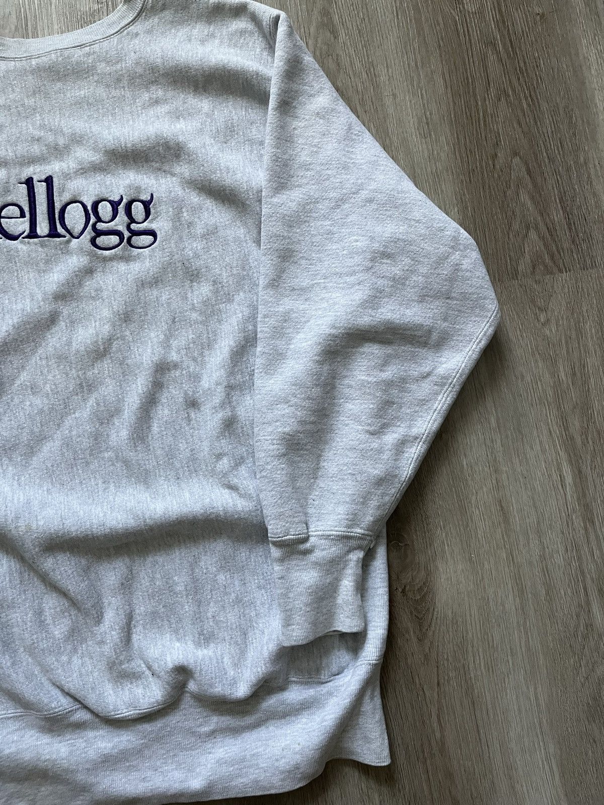 Champion Vintage Champion Reverse Weave Grey Sweatshirt Size US L / EU 52-54 / 3 - 3 Thumbnail
