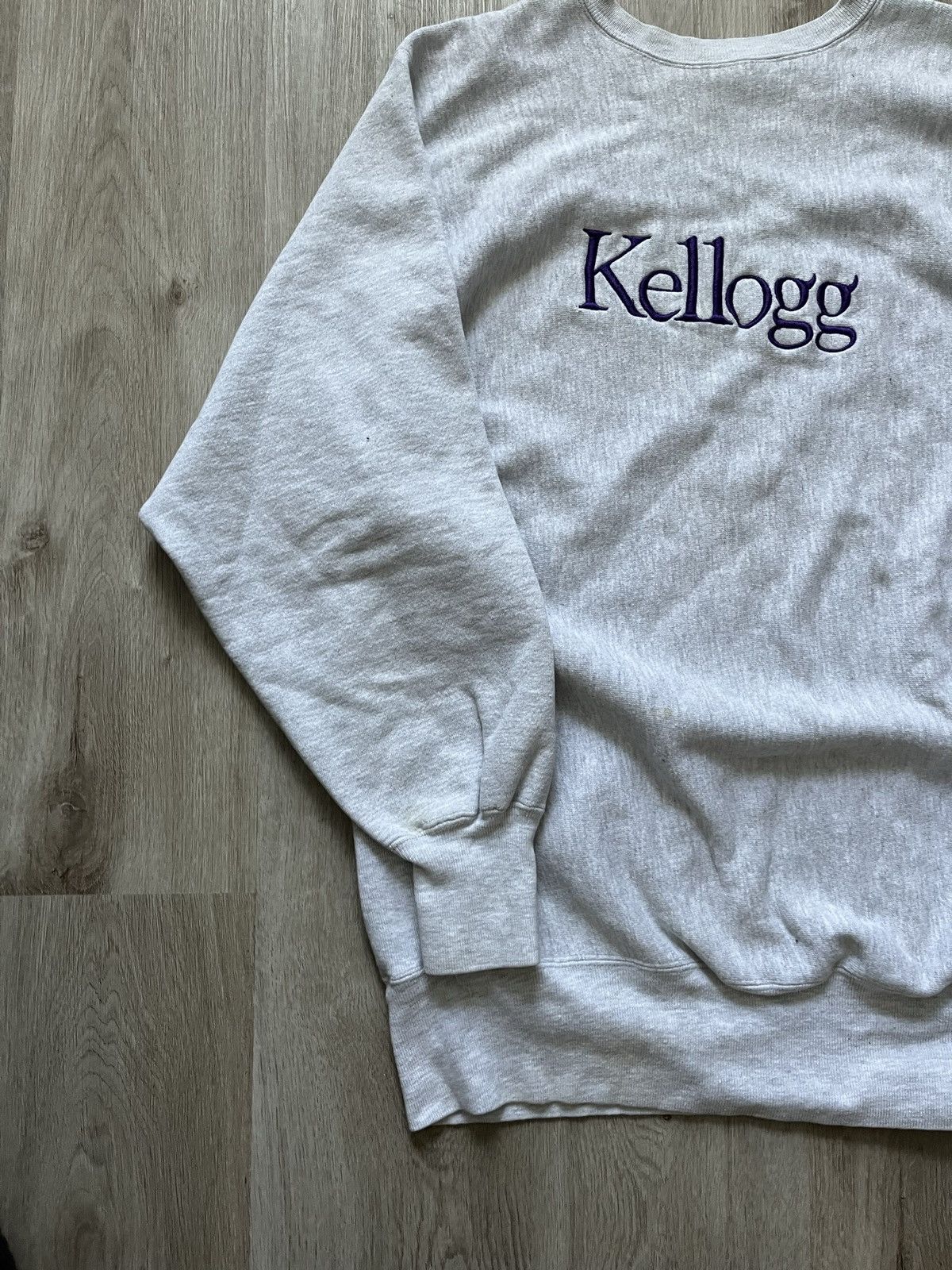 Champion Vintage Champion Reverse Weave Grey Sweatshirt Size US L / EU 52-54 / 3 - 4 Thumbnail