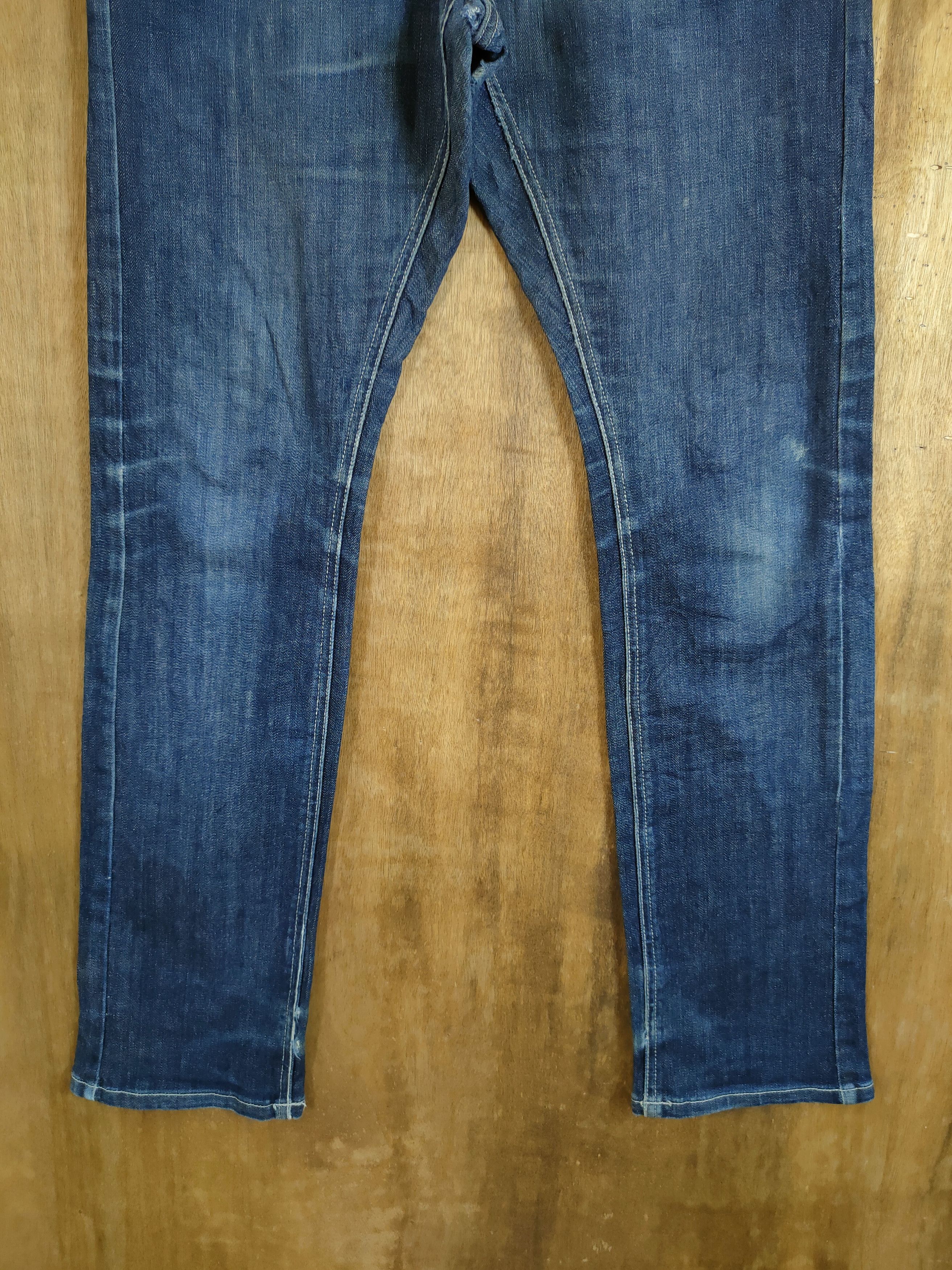 Beams Plus Beams Hearts blue denim jeans pants #46-738 Size US 33 - 2 Thumbnail