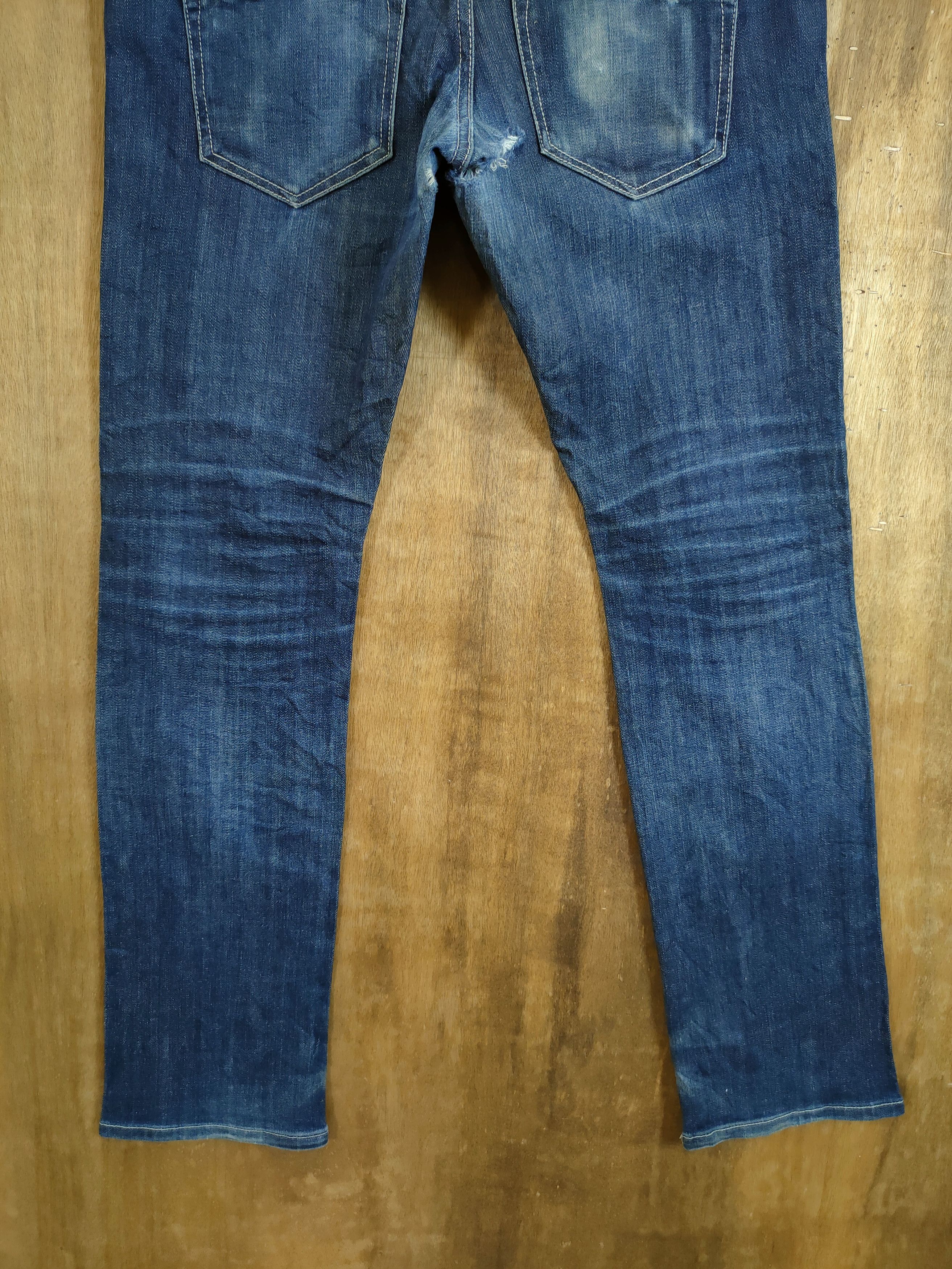 Beams Plus Beams Hearts blue denim jeans pants #46-738 Size US 33 - 6 Thumbnail