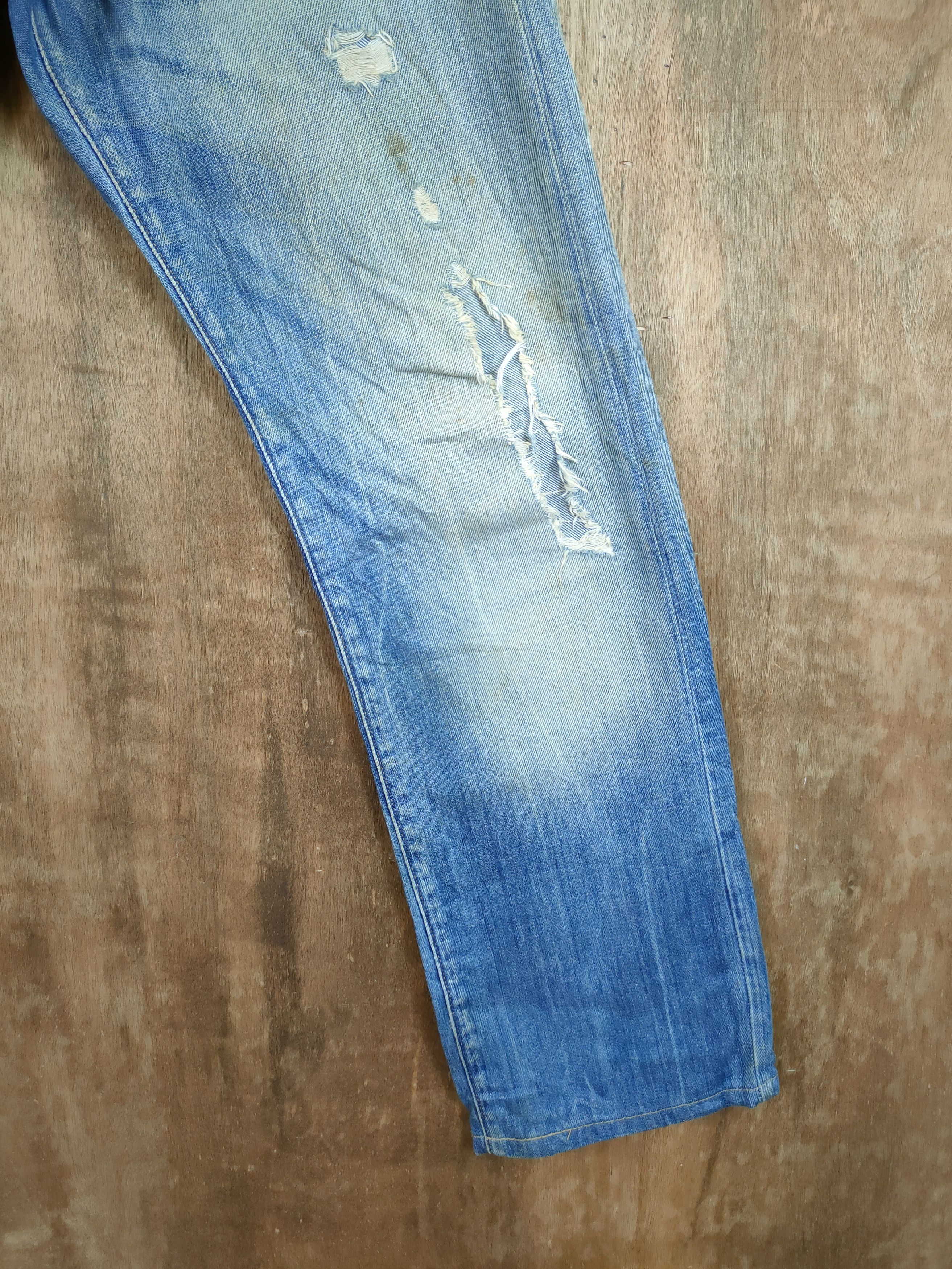 G-Star D Gstar Raw distressed denim streetwear jeans pants #46-963 Size US 30 / EU 46 - 3 Thumbnail