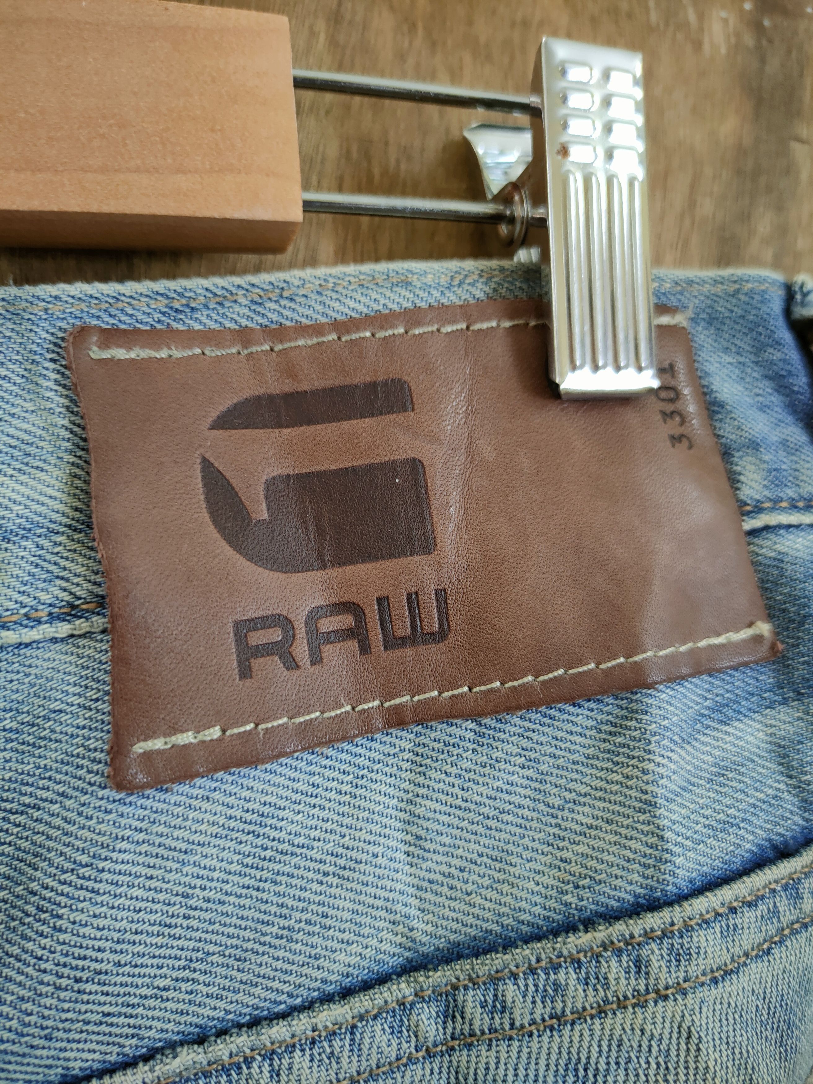 G-Star D Gstar Raw distressed denim streetwear jeans pants #46-963 Size US 30 / EU 46 - 13 Thumbnail