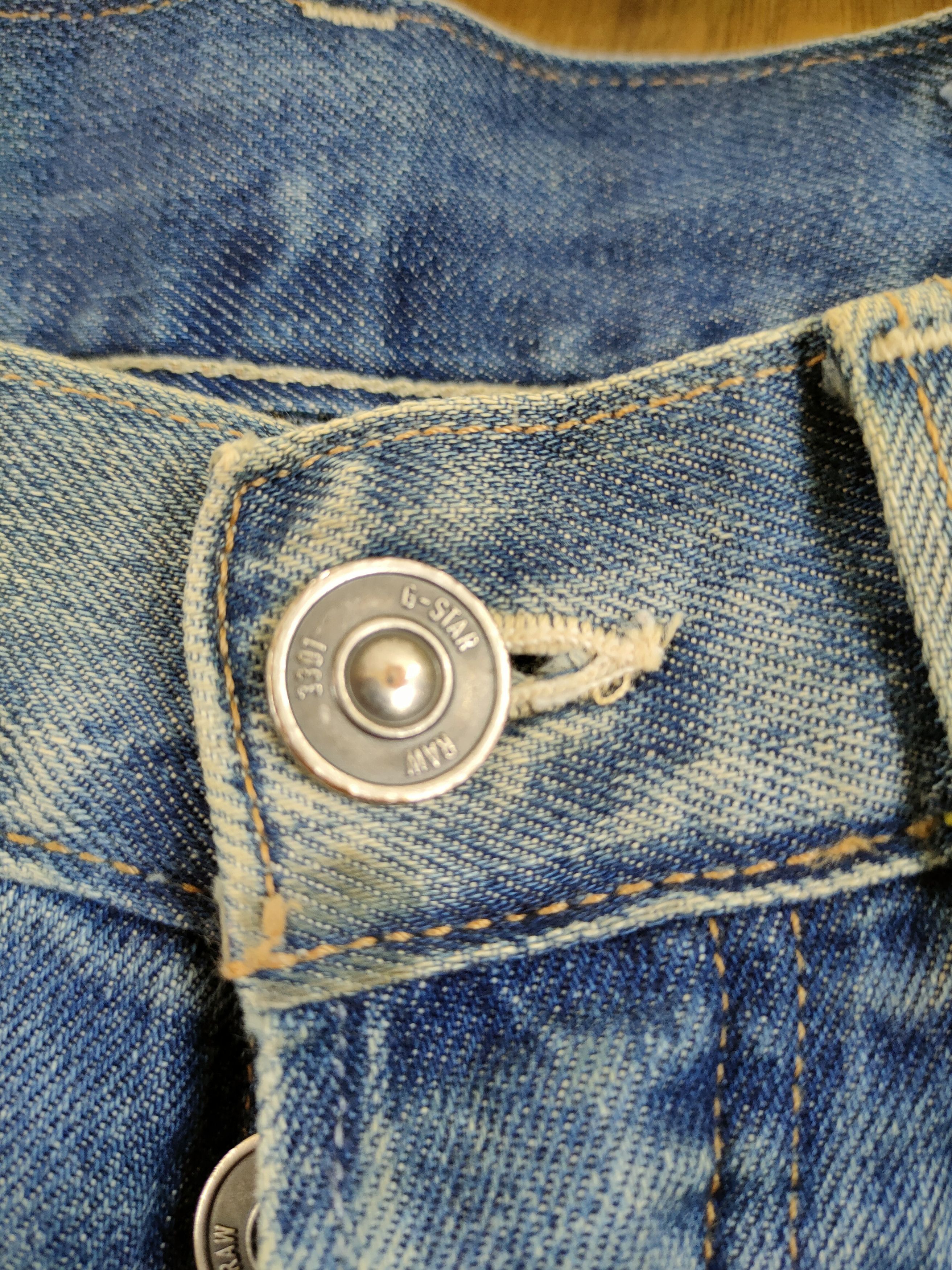 G-Star D Gstar Raw distressed denim streetwear jeans pants #46-963 Size US 30 / EU 46 - 6 Thumbnail