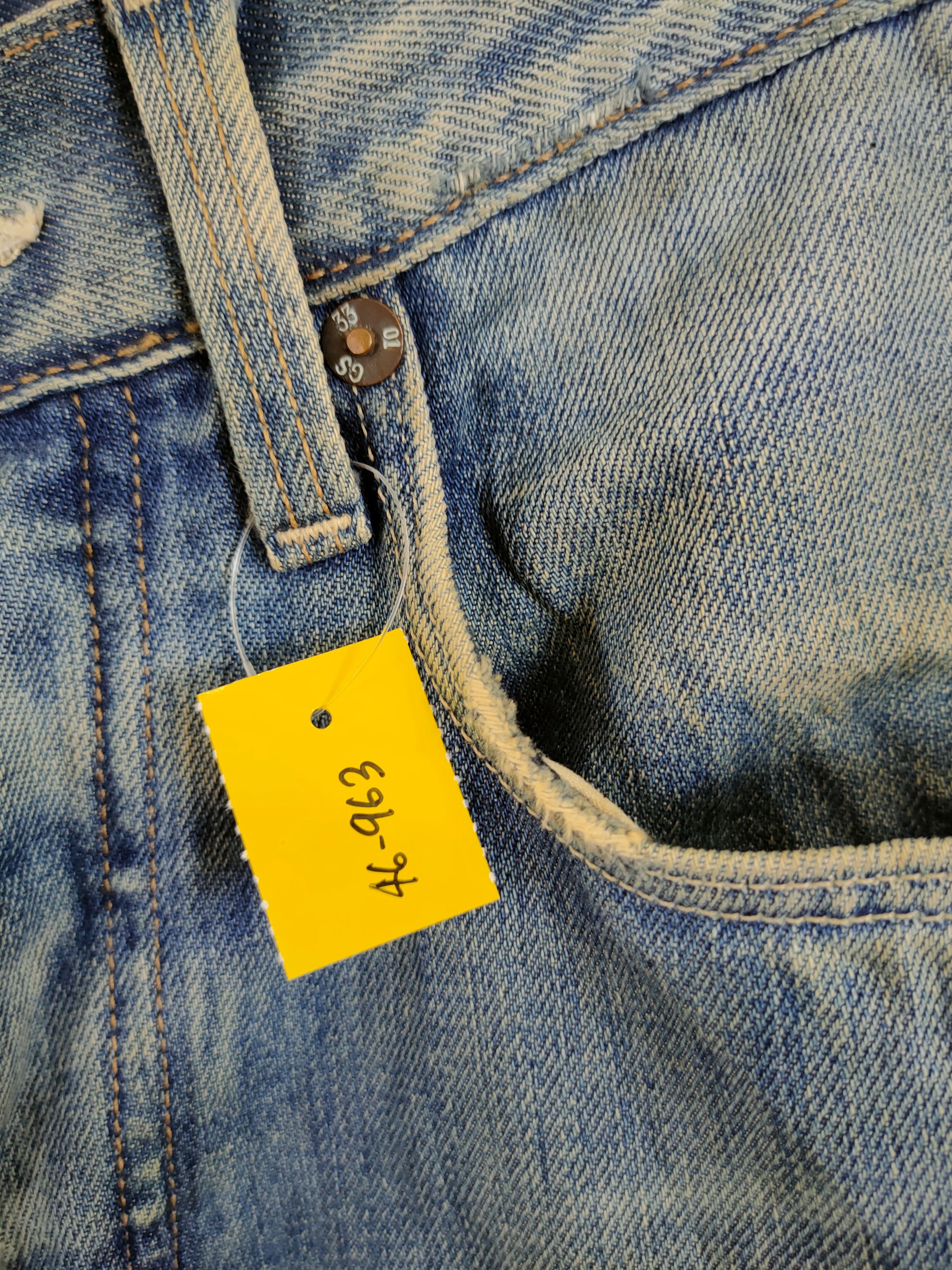 G-Star D Gstar Raw distressed denim streetwear jeans pants #46-963 Size US 30 / EU 46 - 5 Thumbnail
