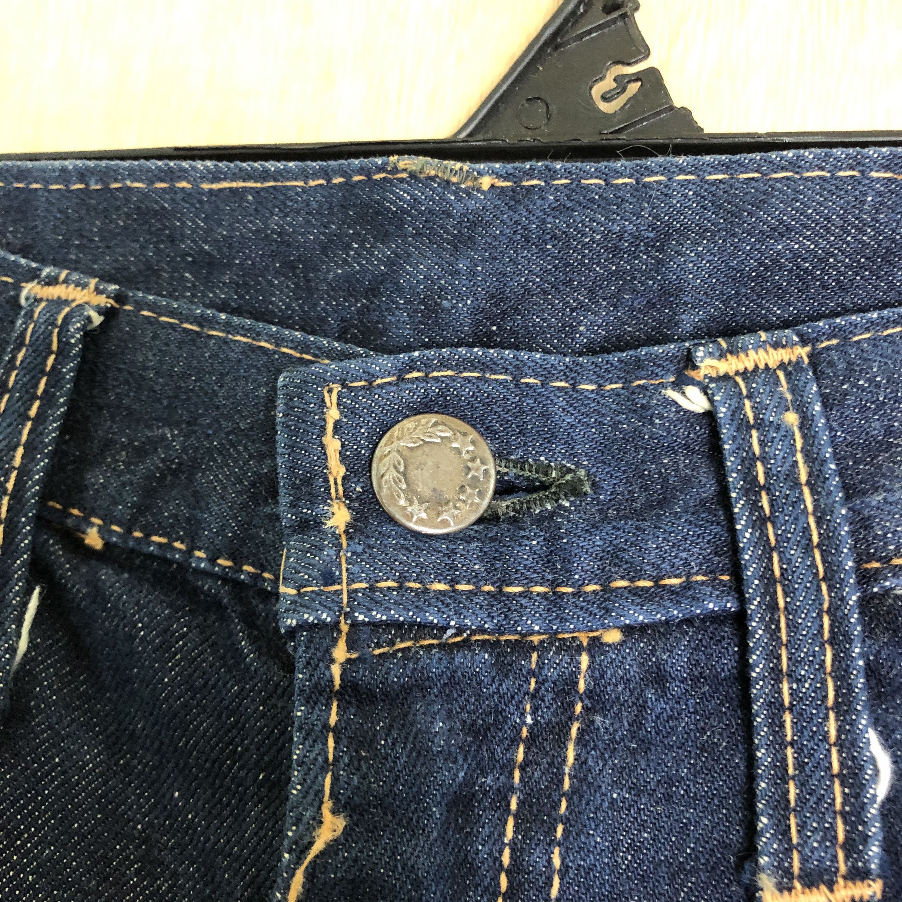 Japanese Brand DLL Vicerer dark Blue Denim streetwear #c010 Size US 31 - 4 Thumbnail